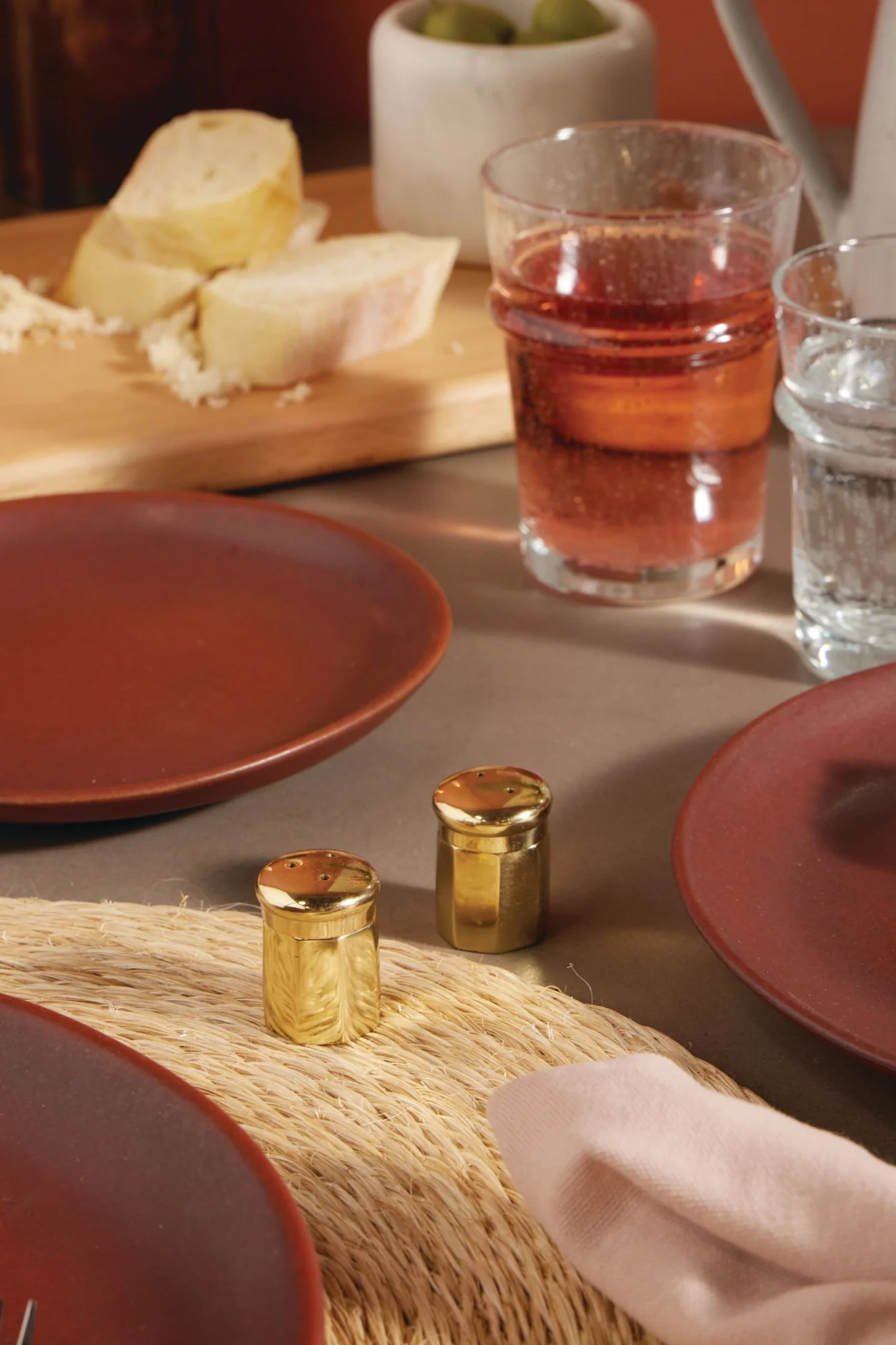 Gold Duke Mini Salt and Pepper Shakers - Image 3
