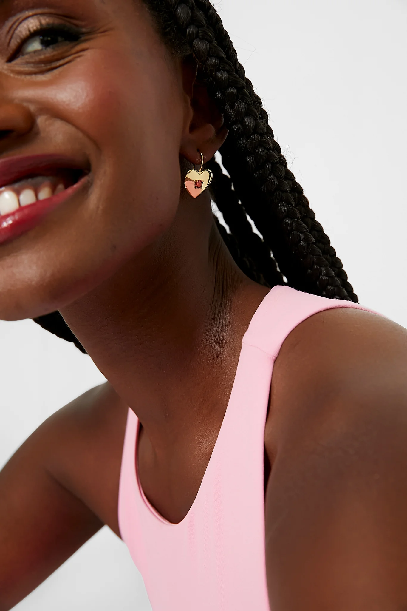 Gold Emma Earrings - Image 3