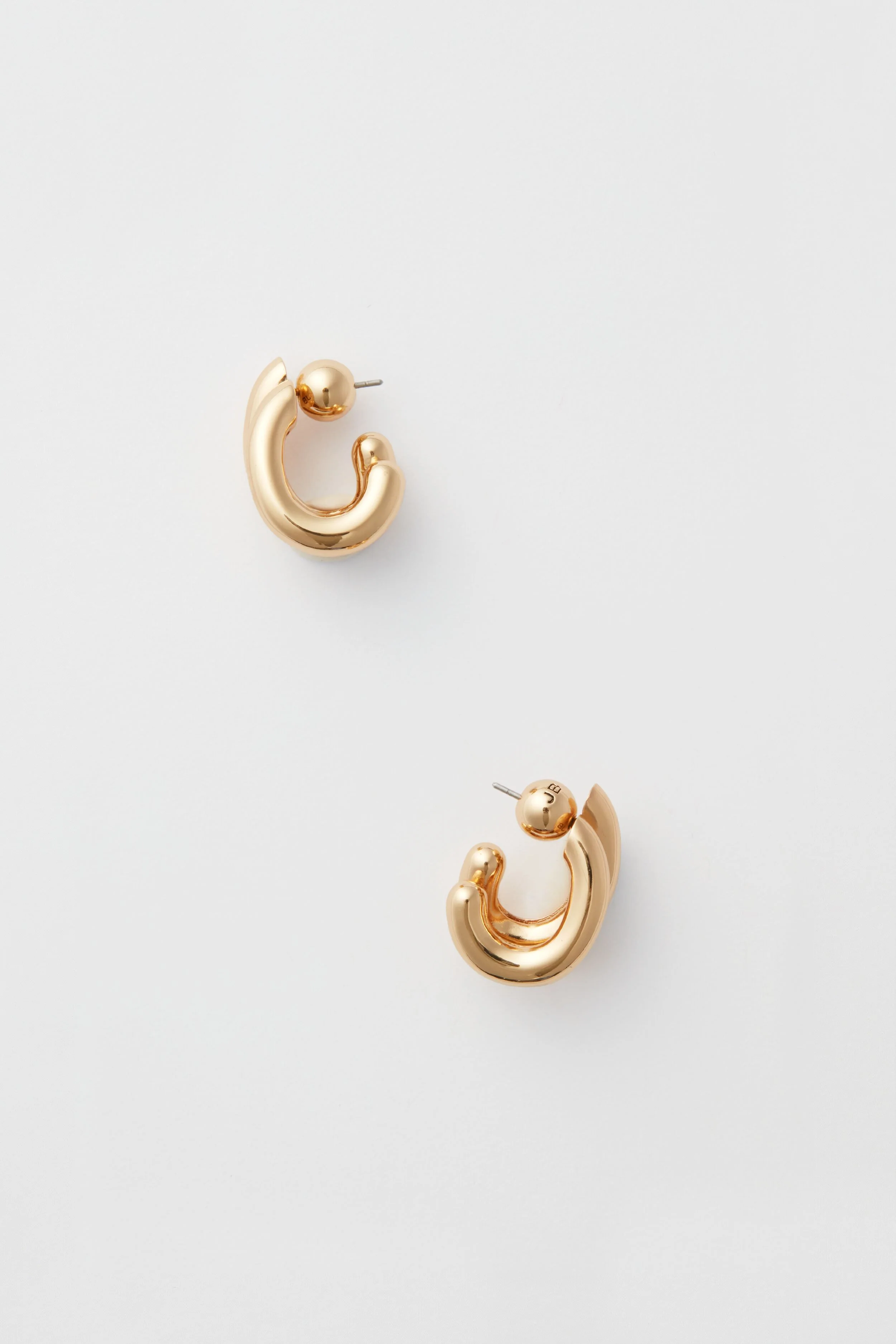 High Polish Gold Florence Earrings