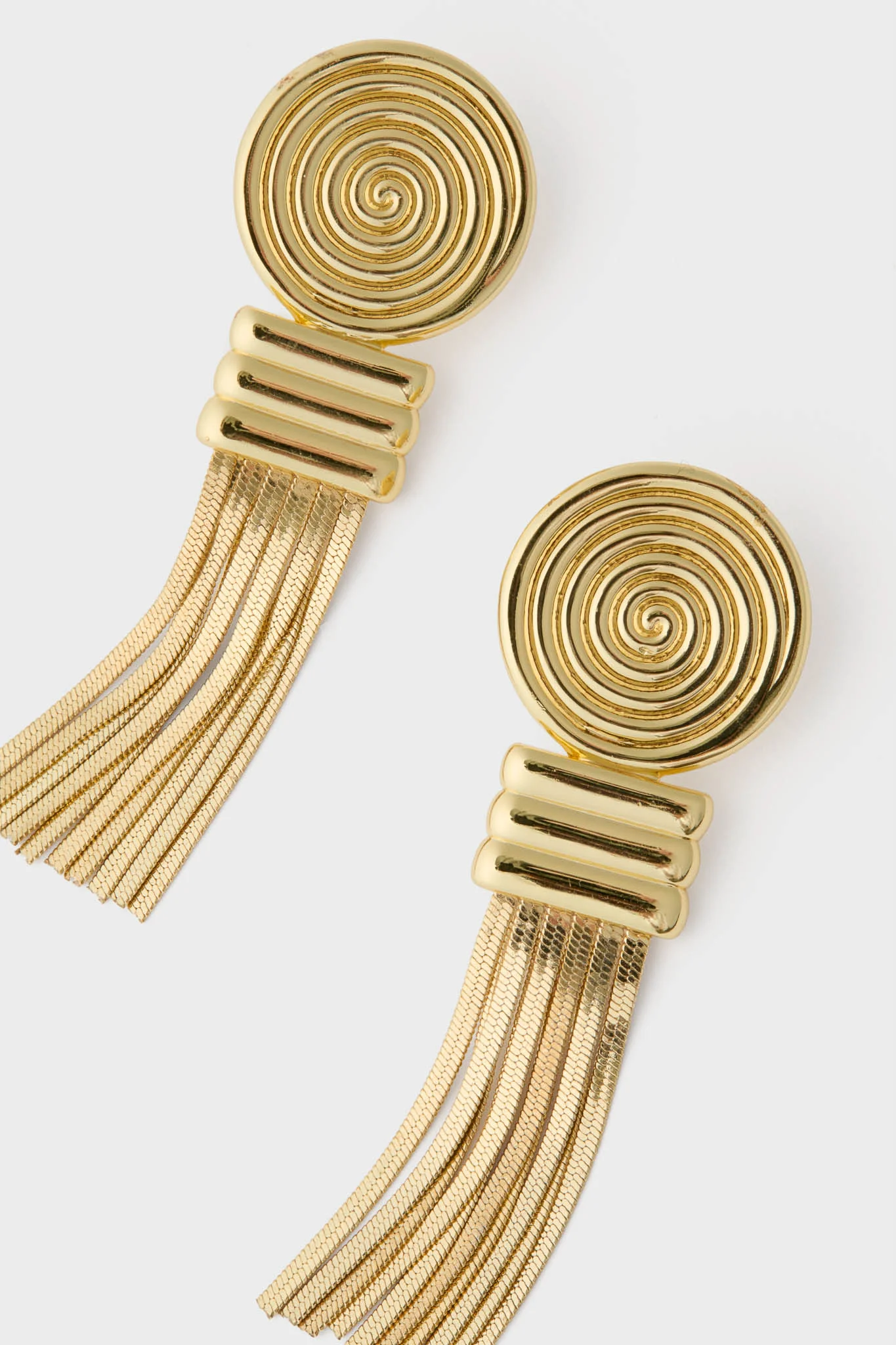 Gold Fringe Louisa Earrings - Image 4