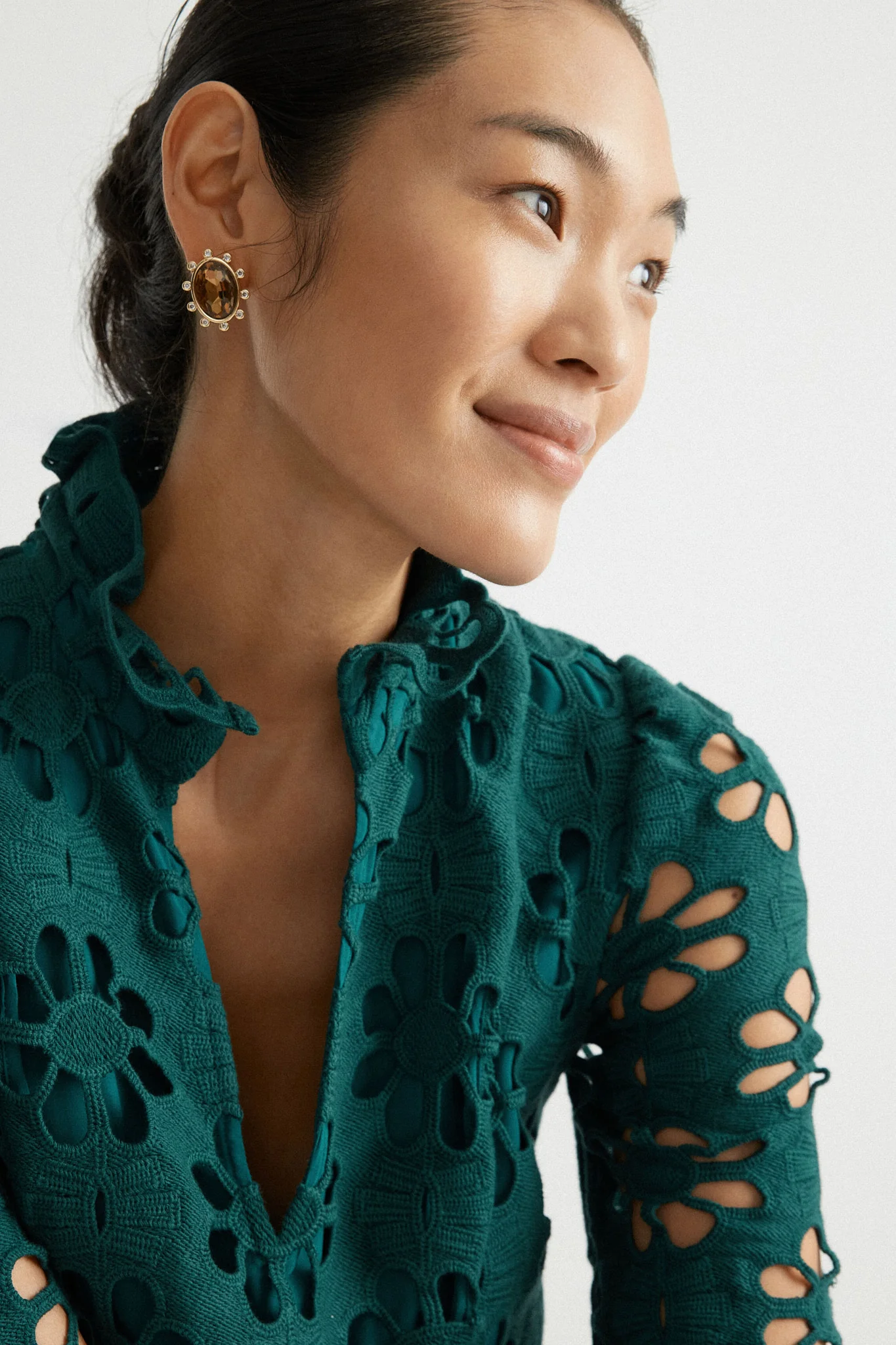 Gold Greenwich Studs - Image 2