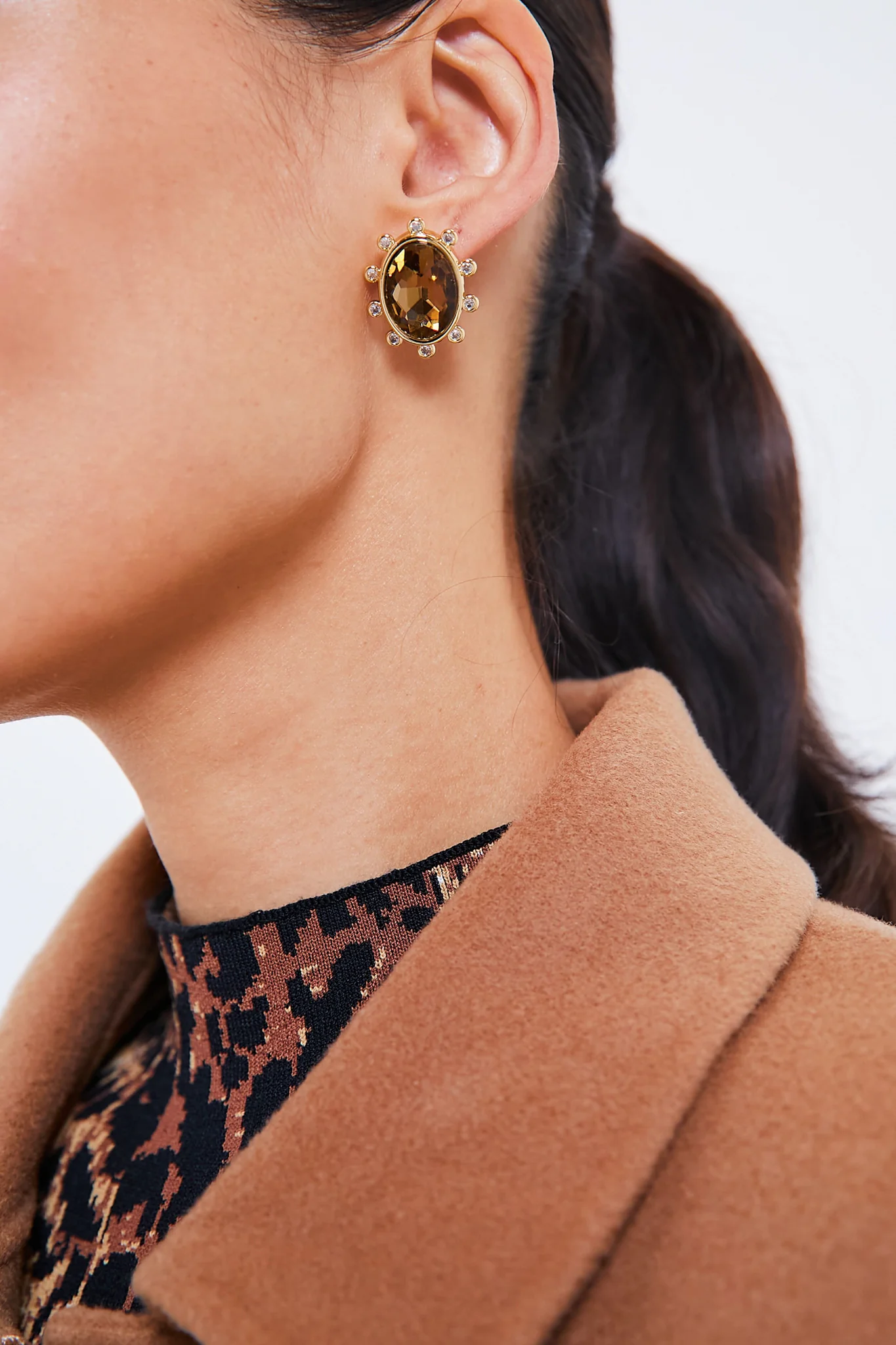Gold Greenwich Studs - Image 4