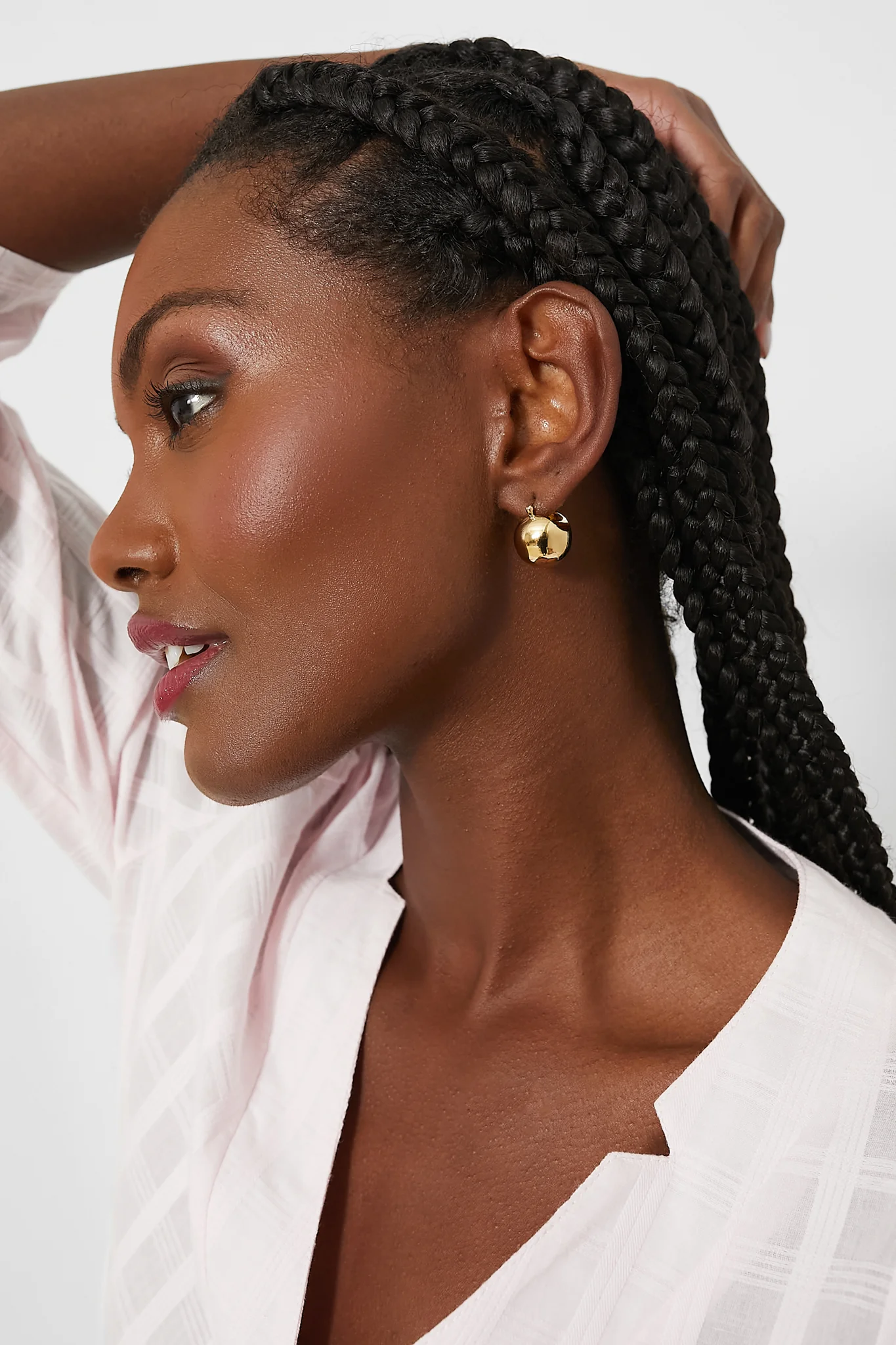 Gold Ingrid Earrings - Image 3