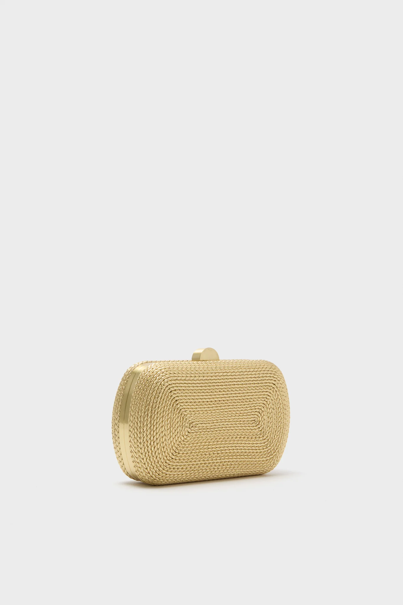 Gold Martina Coiled Rope Clutch - Image 4