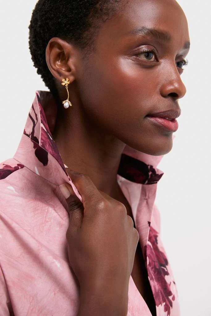 Gold Maryanne Earrings - Image 2