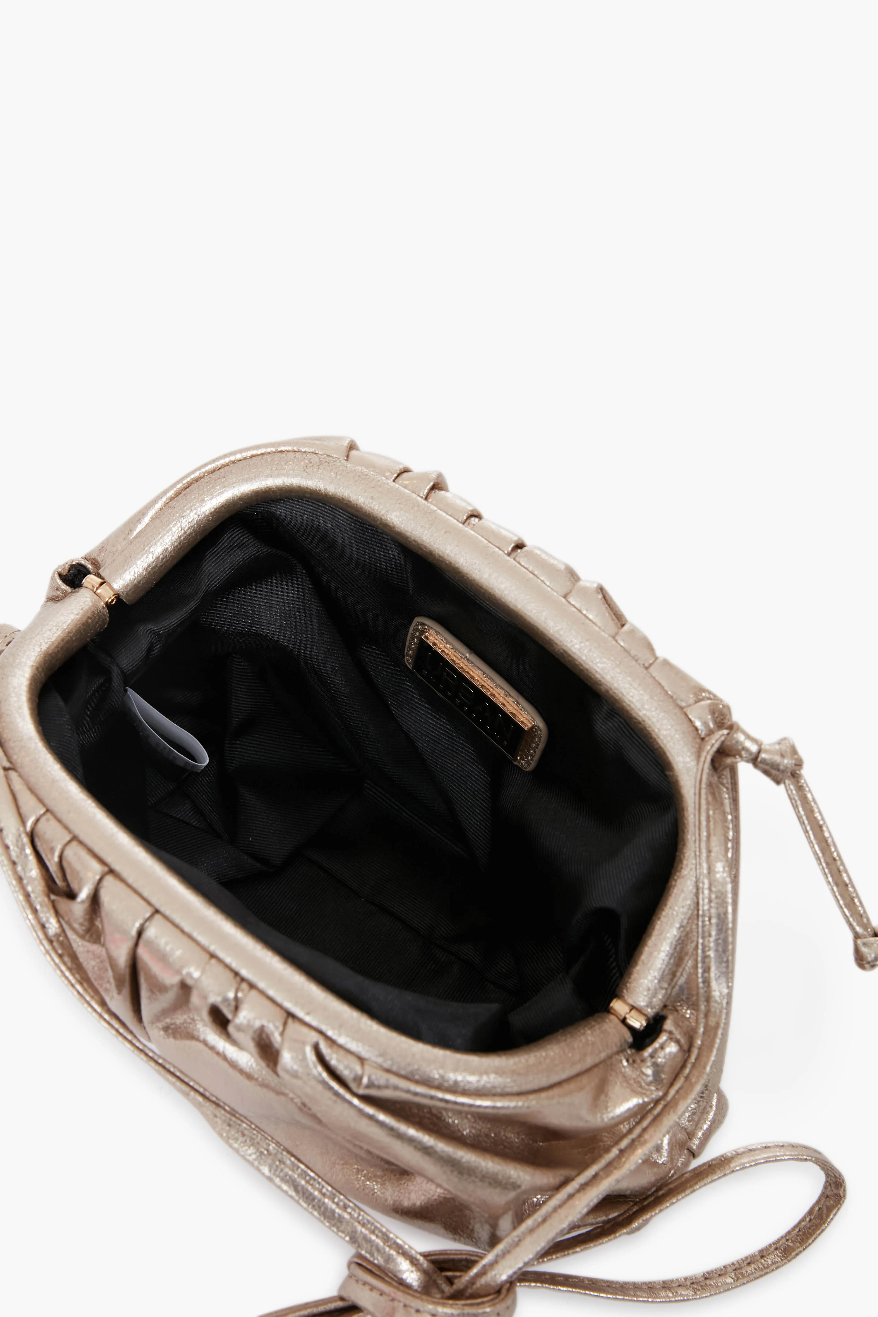 Gold Metallic Monica Bag - Image 4