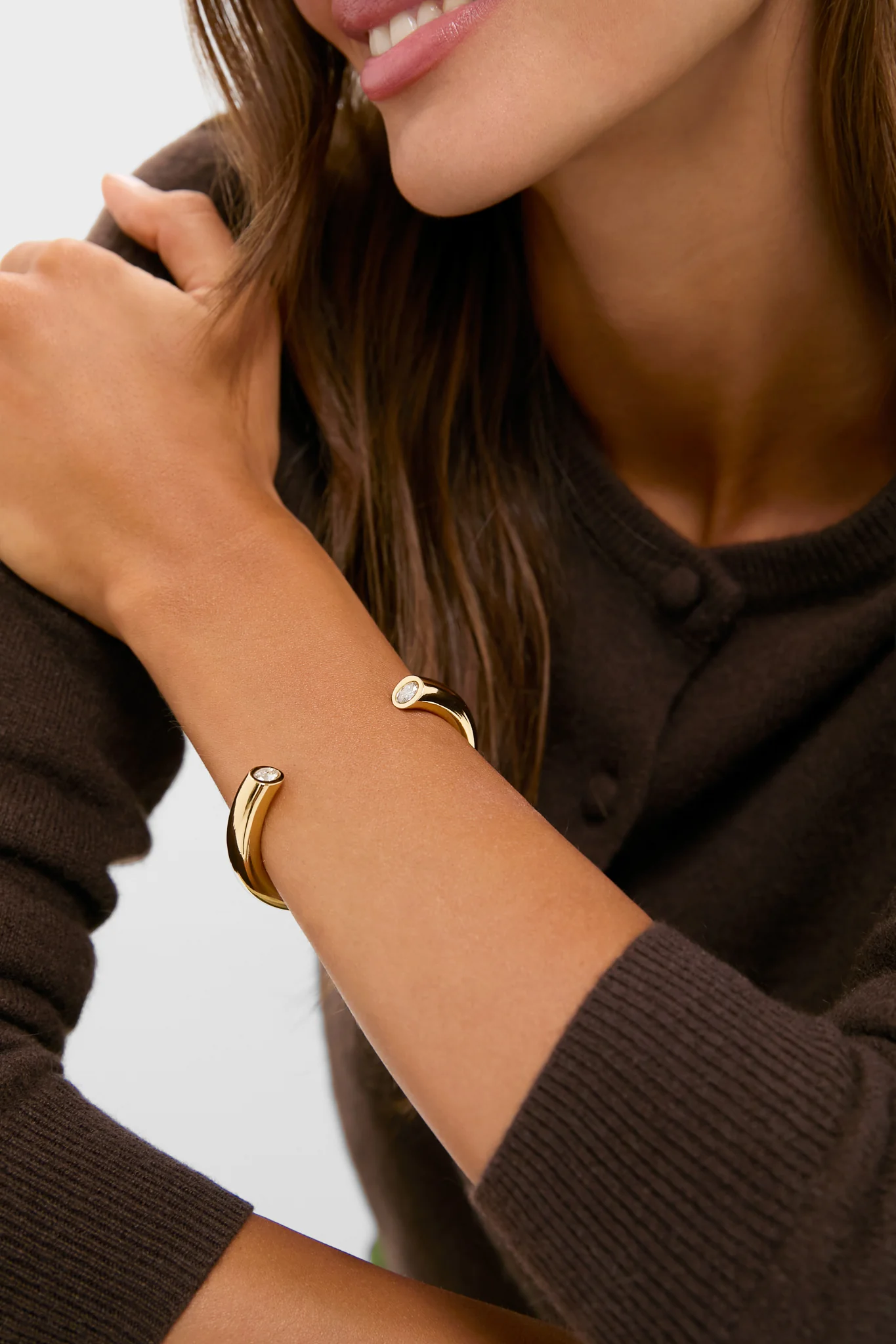 Gold Miley Cuff - Image 2