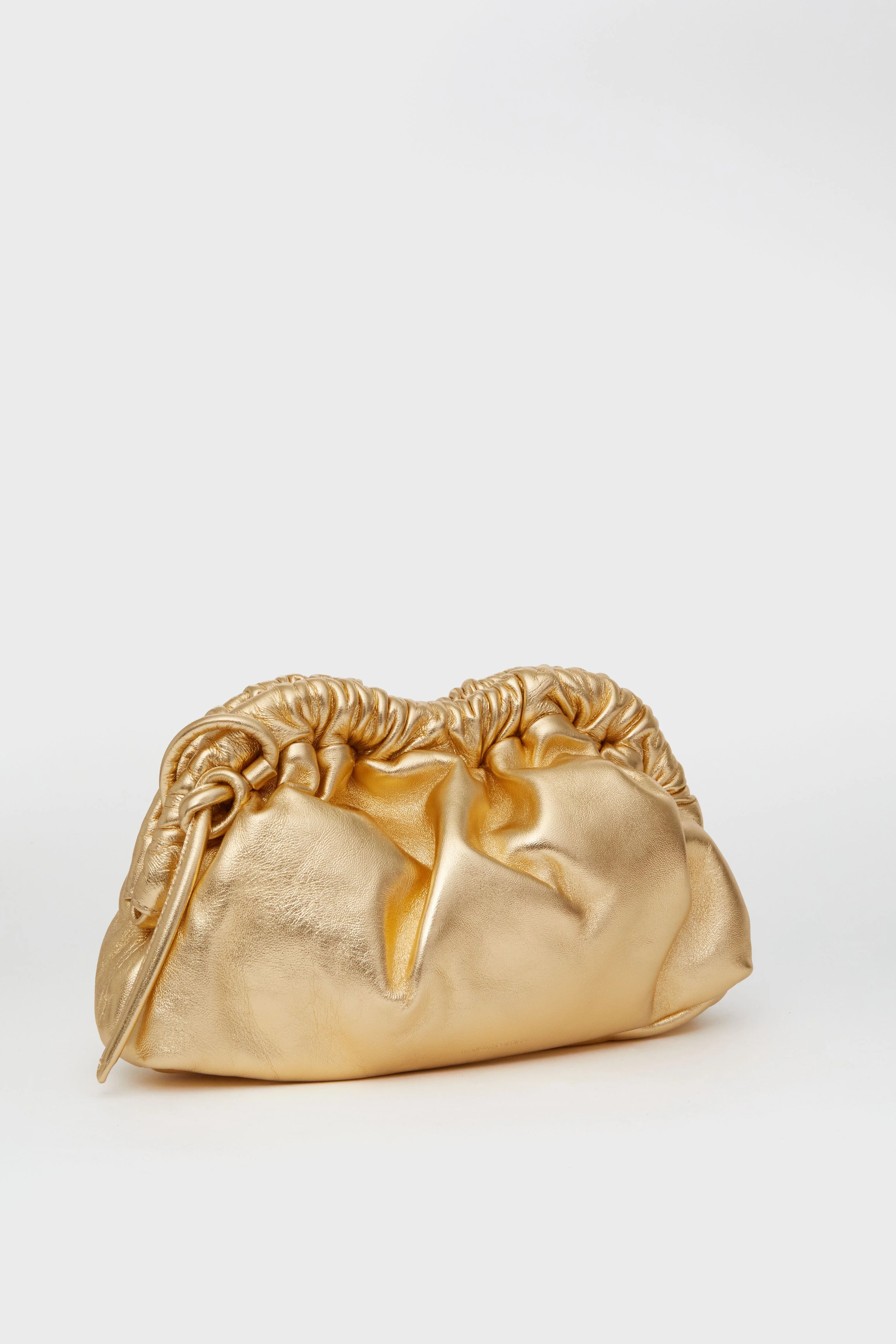 Gold Mini Cloud Clutch - Image 6