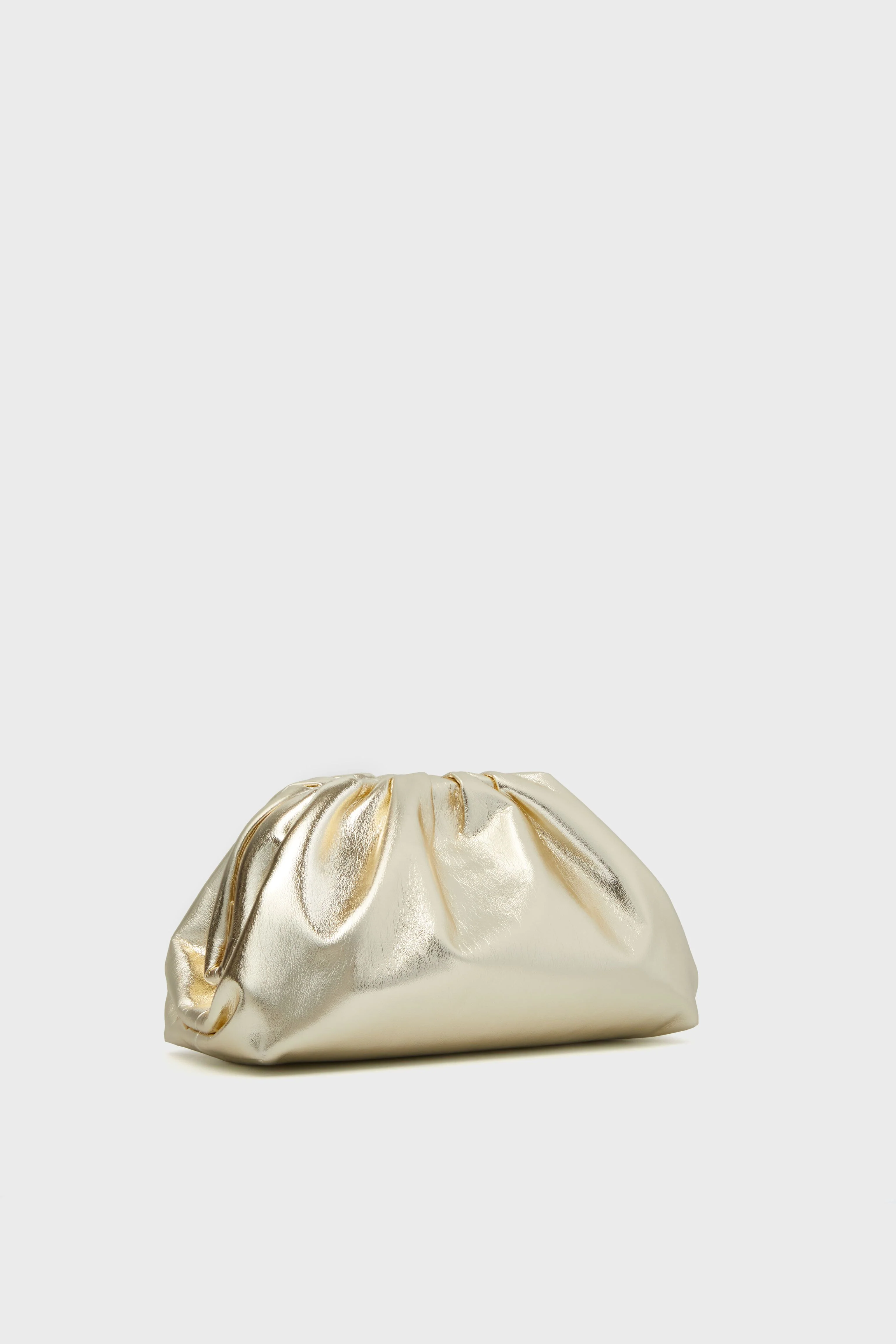 Gold Mini Slouchy Clutch - Image 4