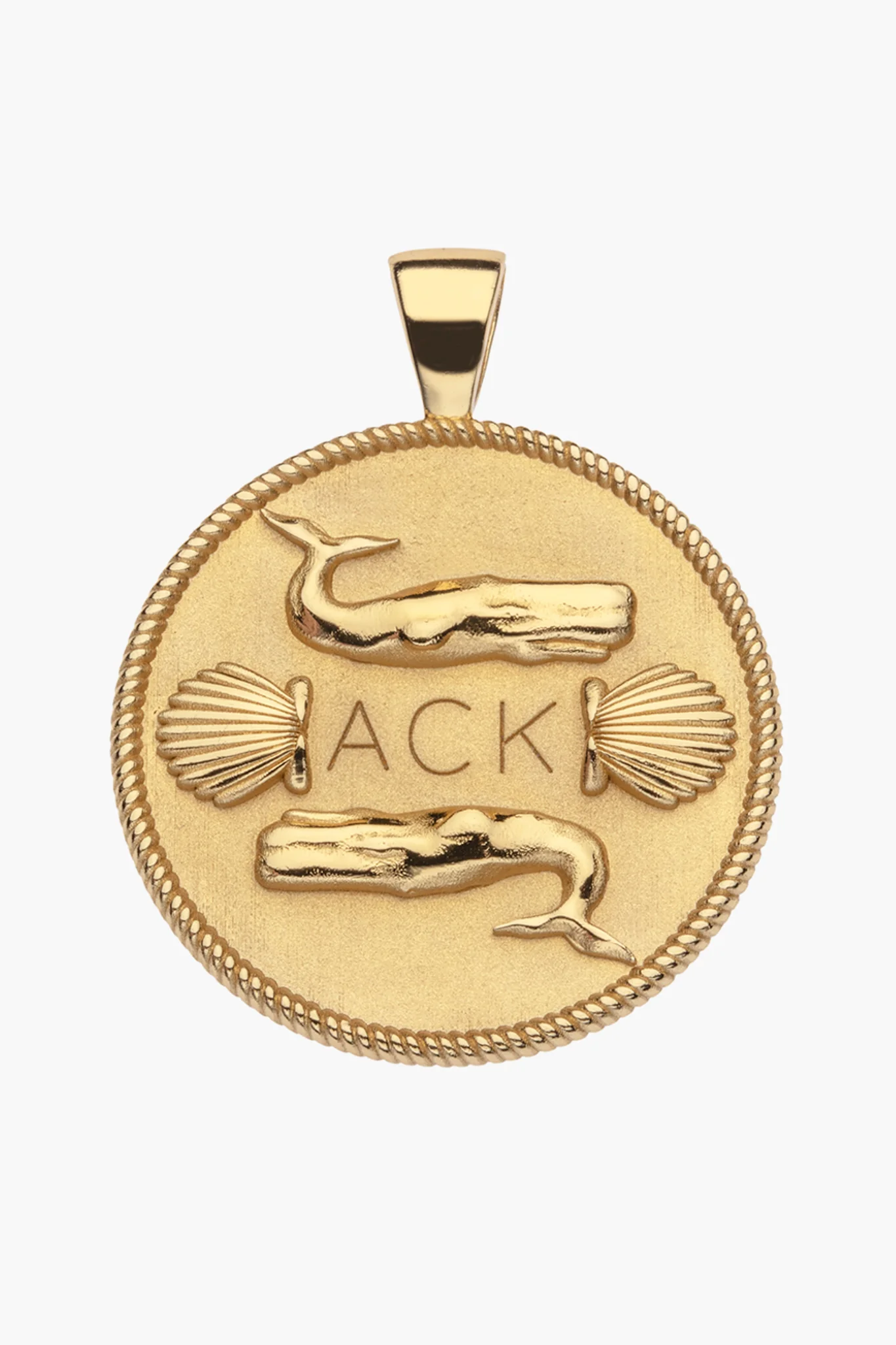 Gold Nantucket Original Pendant - Image 2