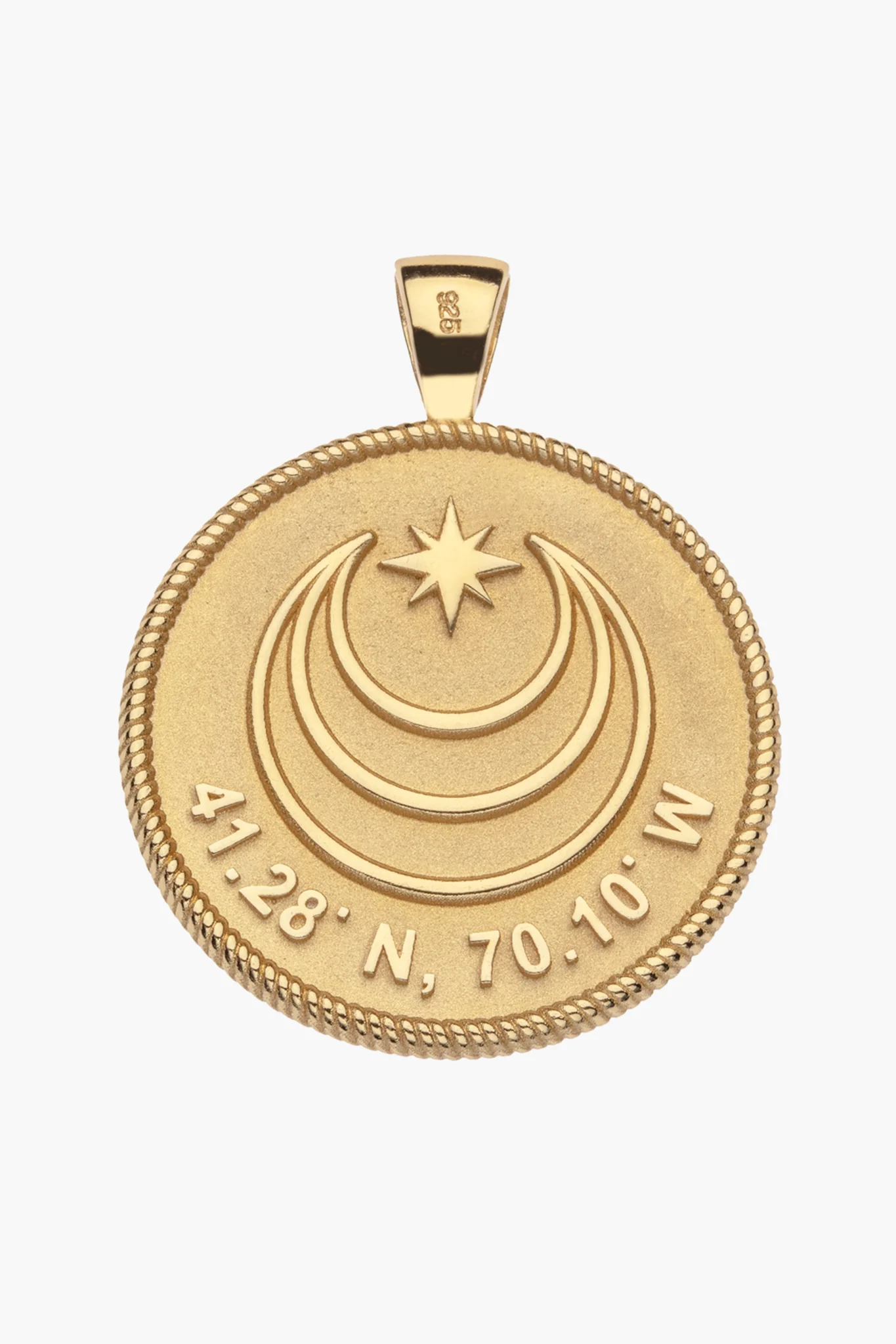 Gold Nantucket Original Pendant - Image 3