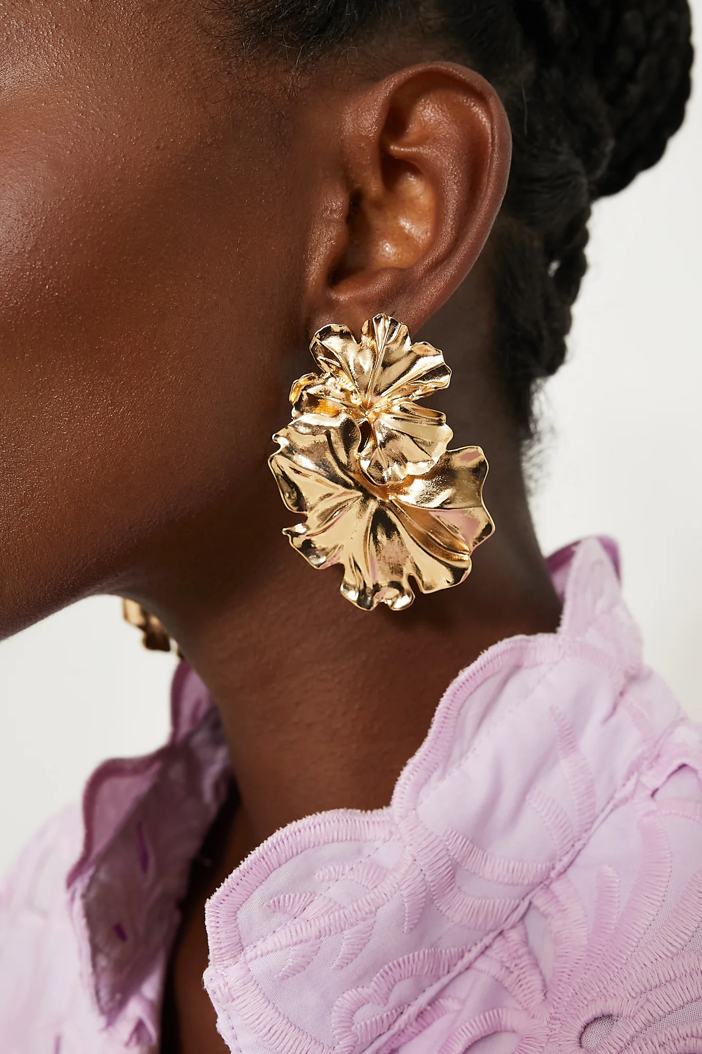 Gold Noveldo Earrings - Image 2
