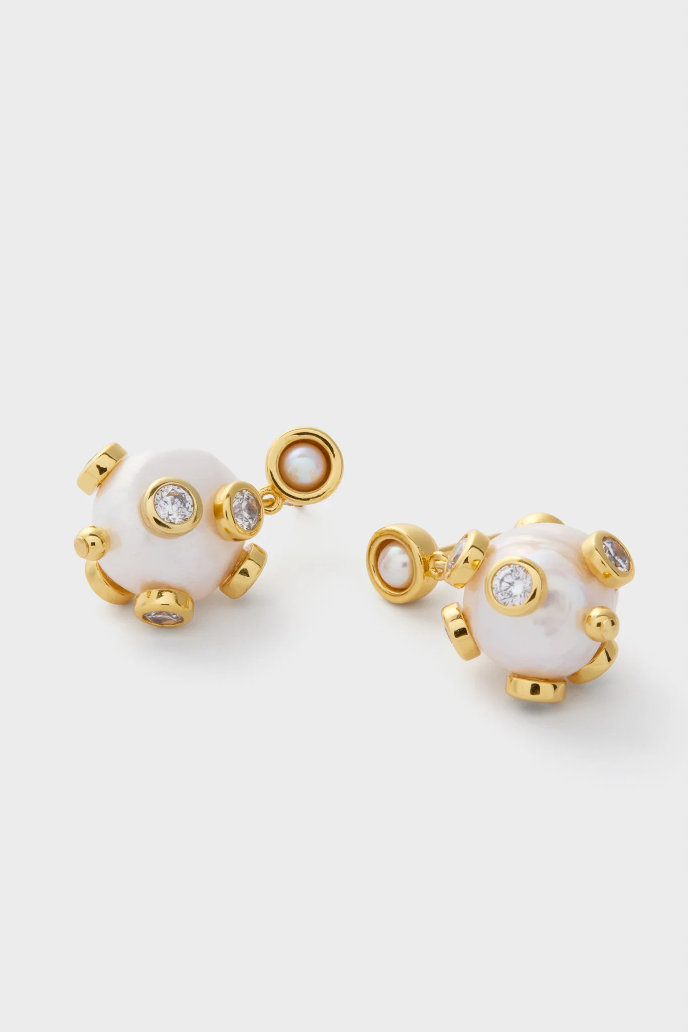 Gold Plated Buzo Earrings - Image 4