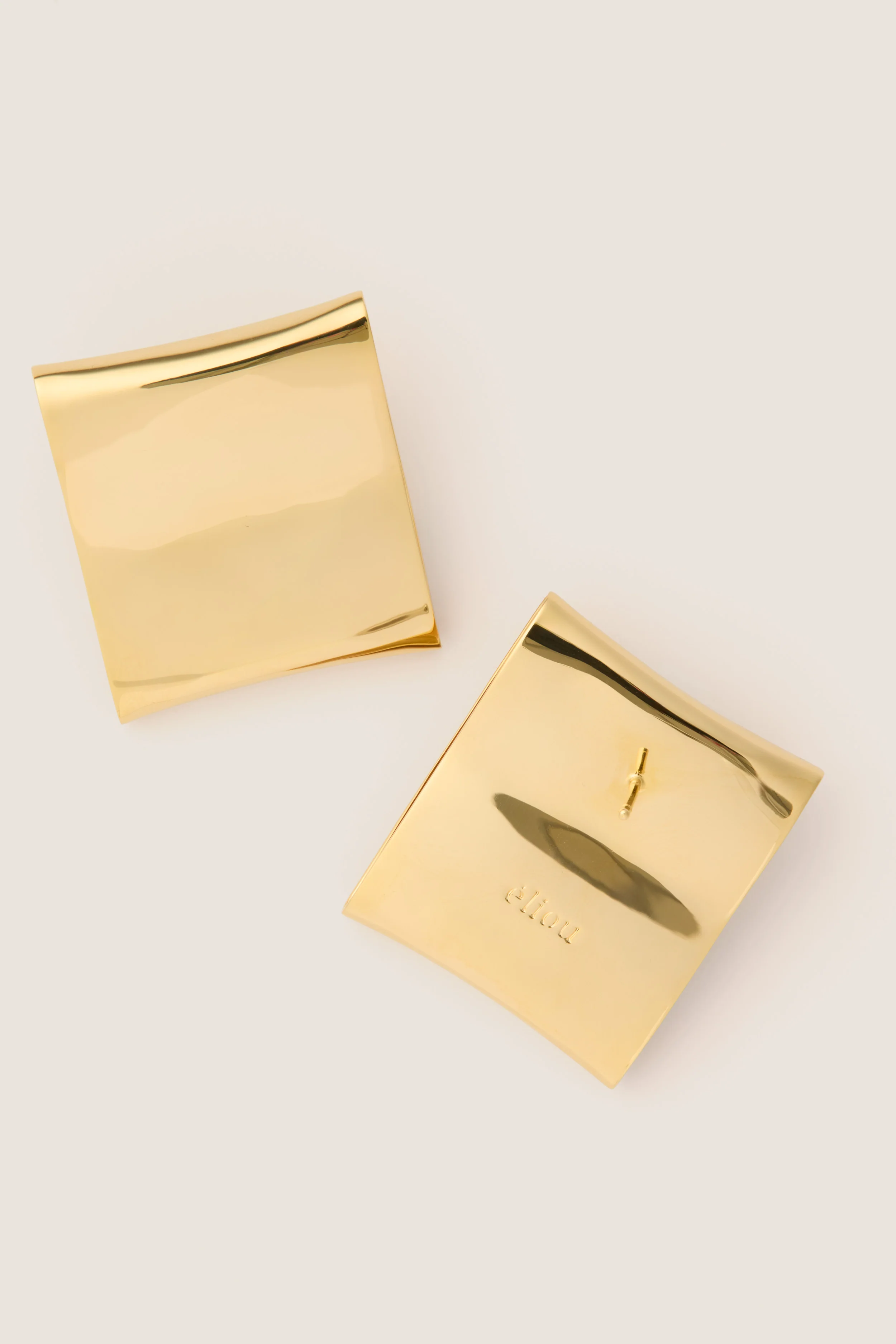 Gold Plated Colbi Earrings - Image 3