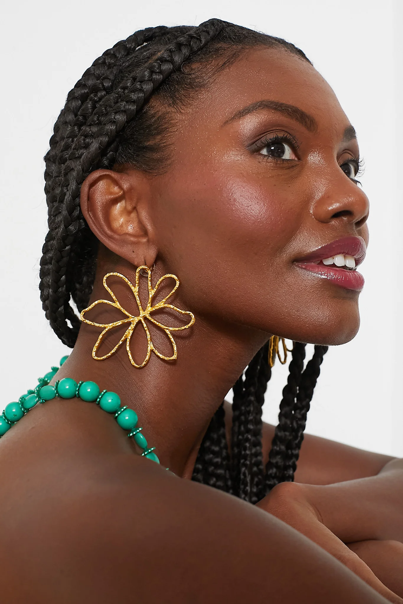 Gold Pomarinho Earrings - Image 2