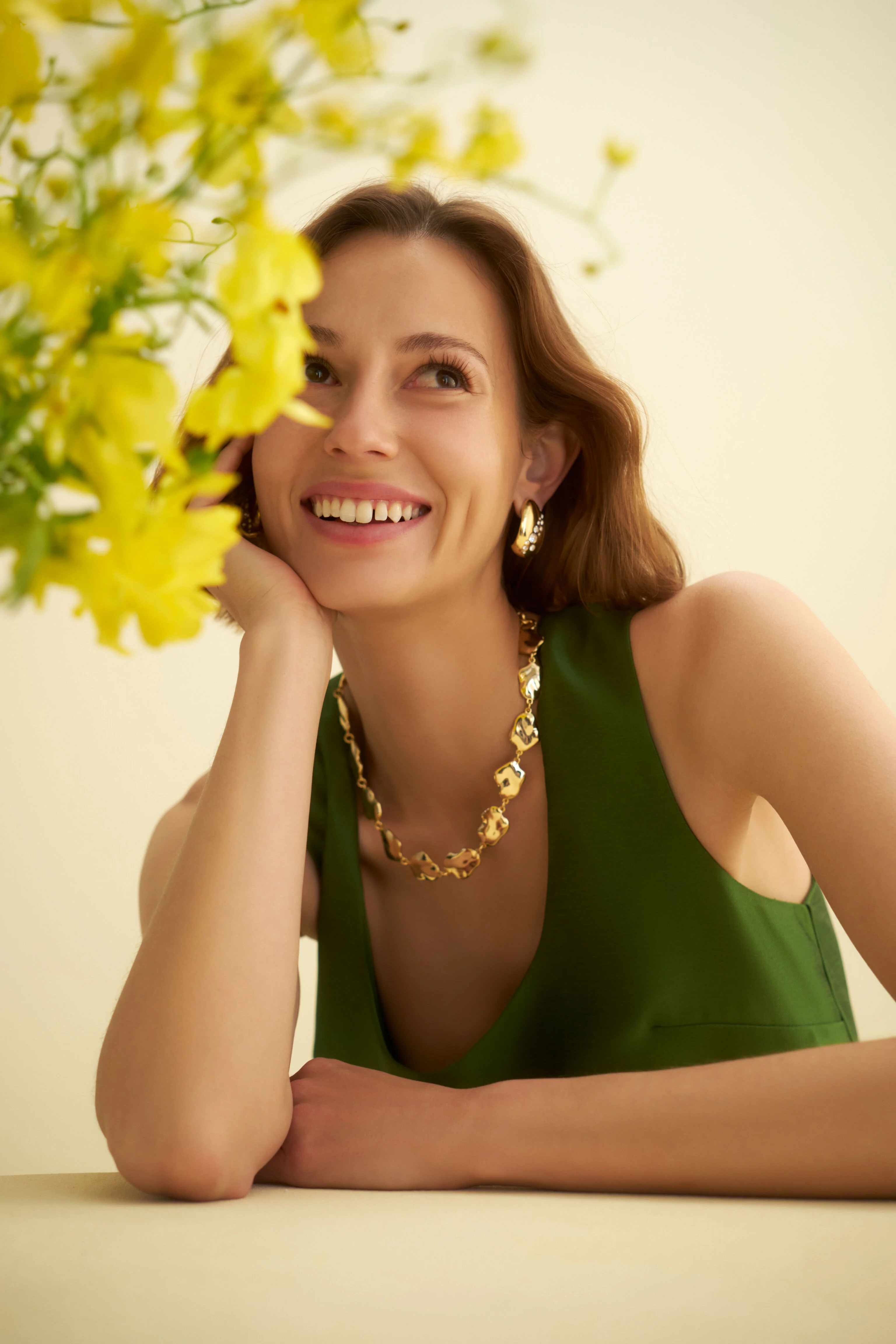 Gold Ria Necklace - Image 3
