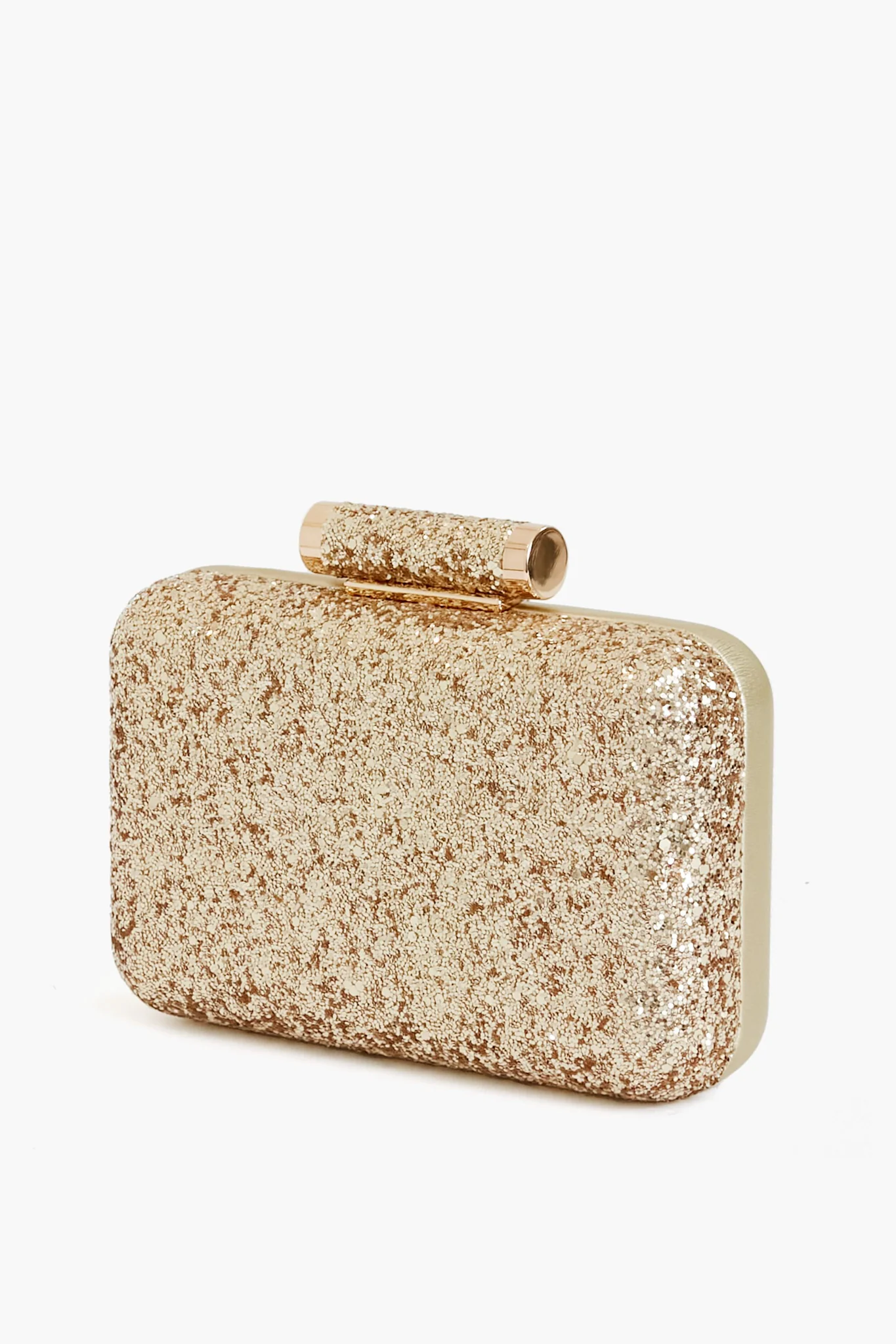 Gold Rosie Glitter Clutch - Image 11
