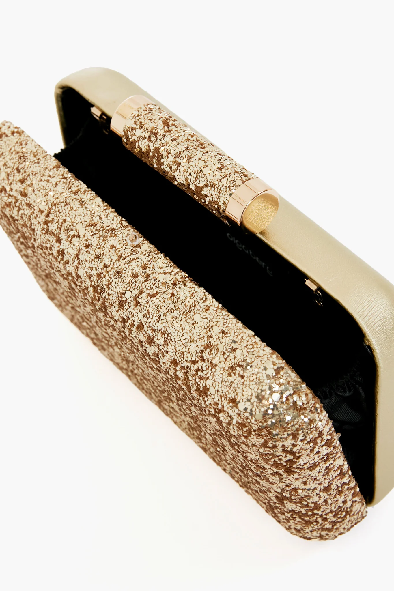 Gold Rosie Glitter Clutch - Image 5
