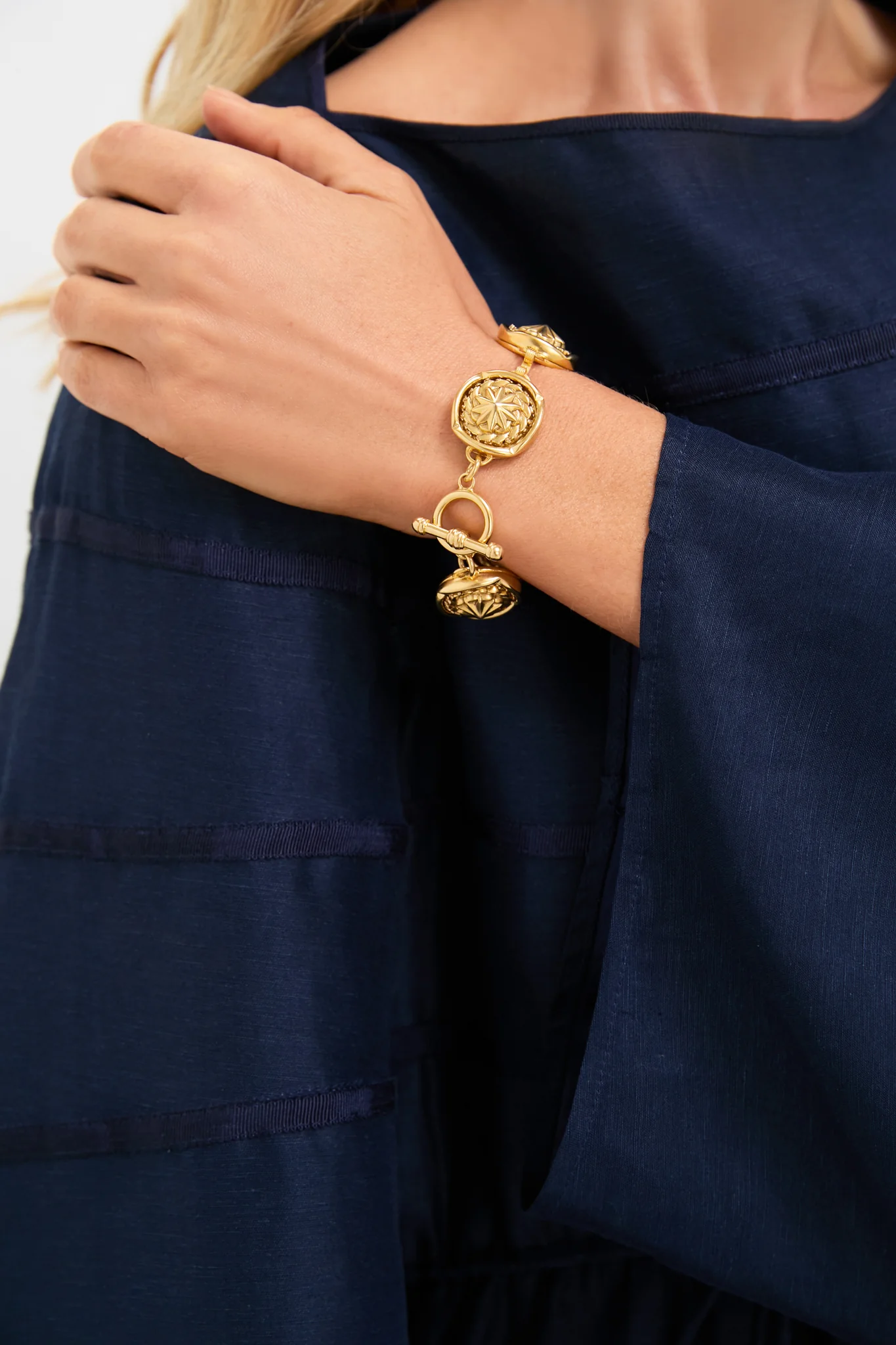 Gold Sailor Bubble Bracelet - Image 4