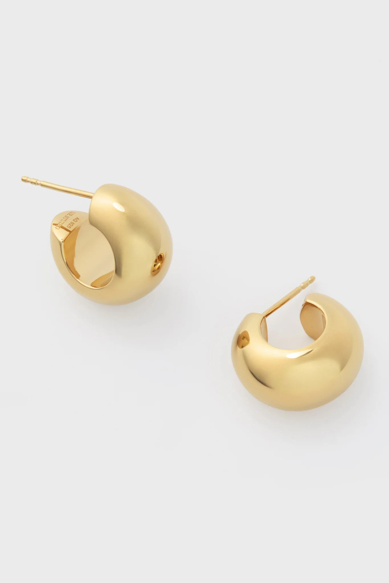 Gold Plated Simone Earrings - Image 3