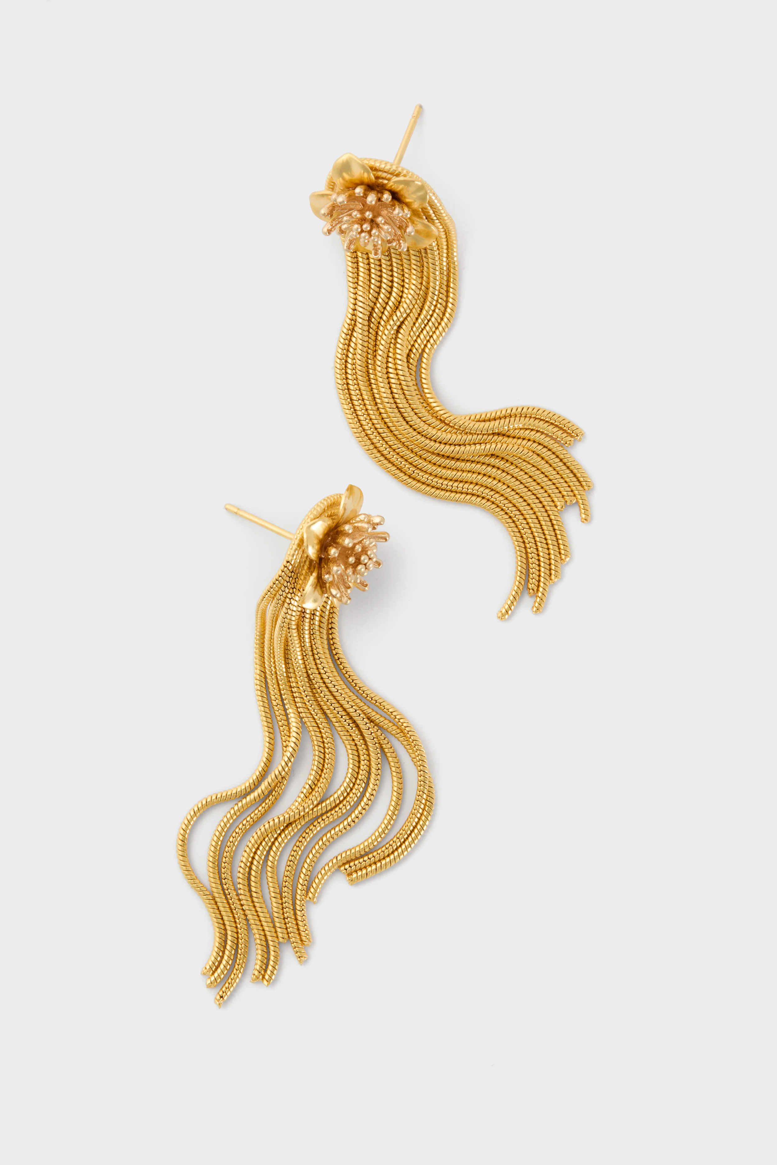 Gold Smooth Moves Earrings - Image 4