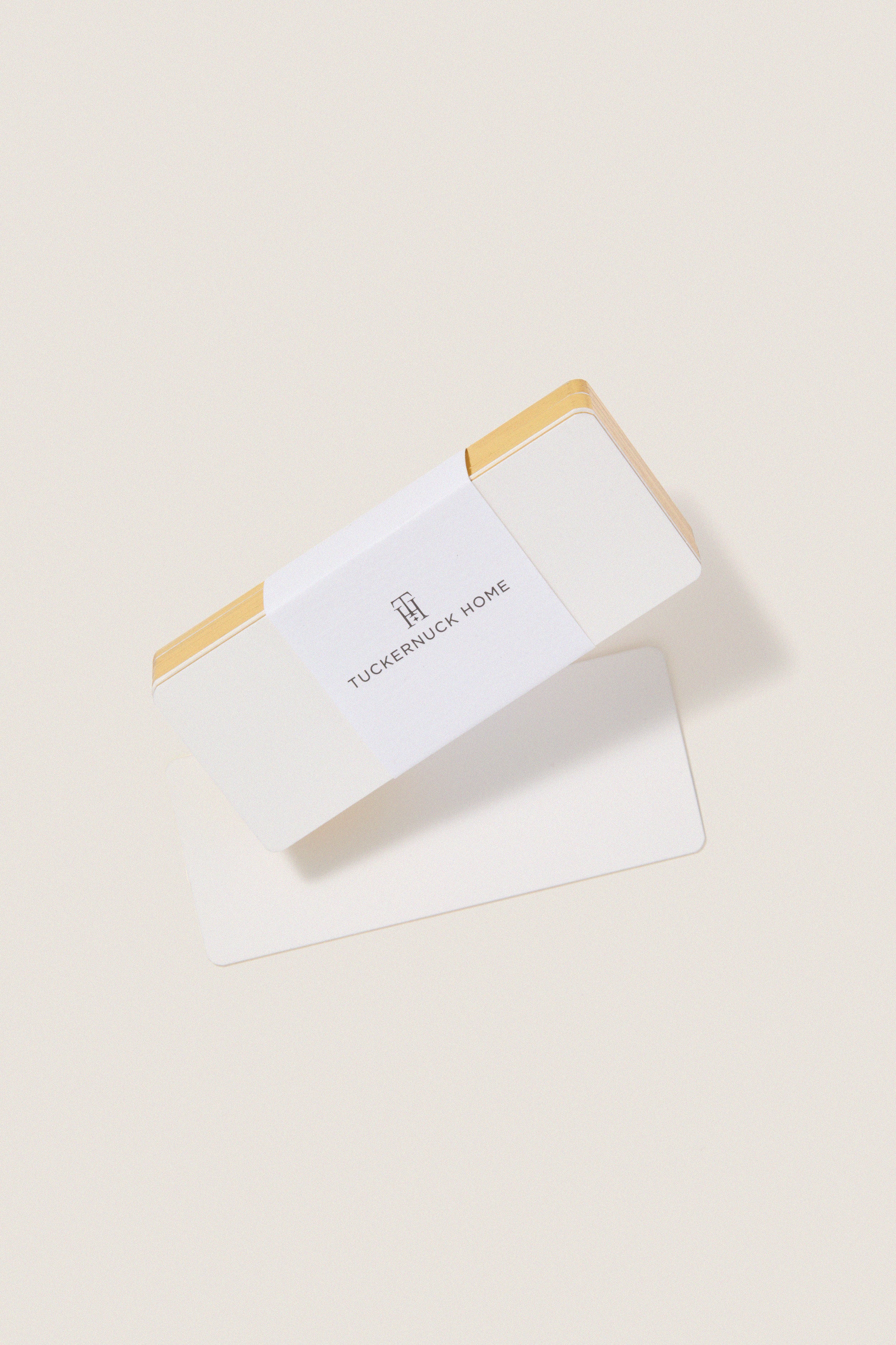 Gold Trim Place Cards Set of 25 - Image 3