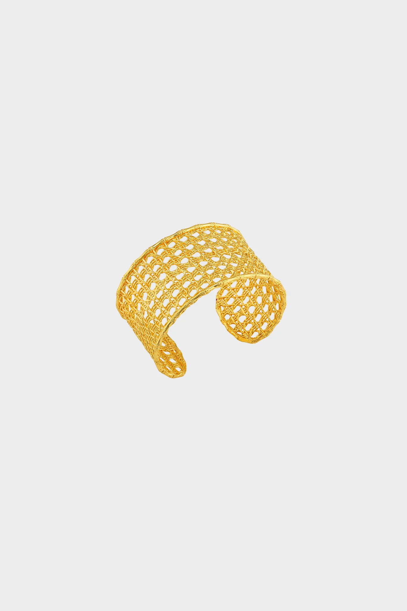 Gold Veranda Caning Cuff - Image 3