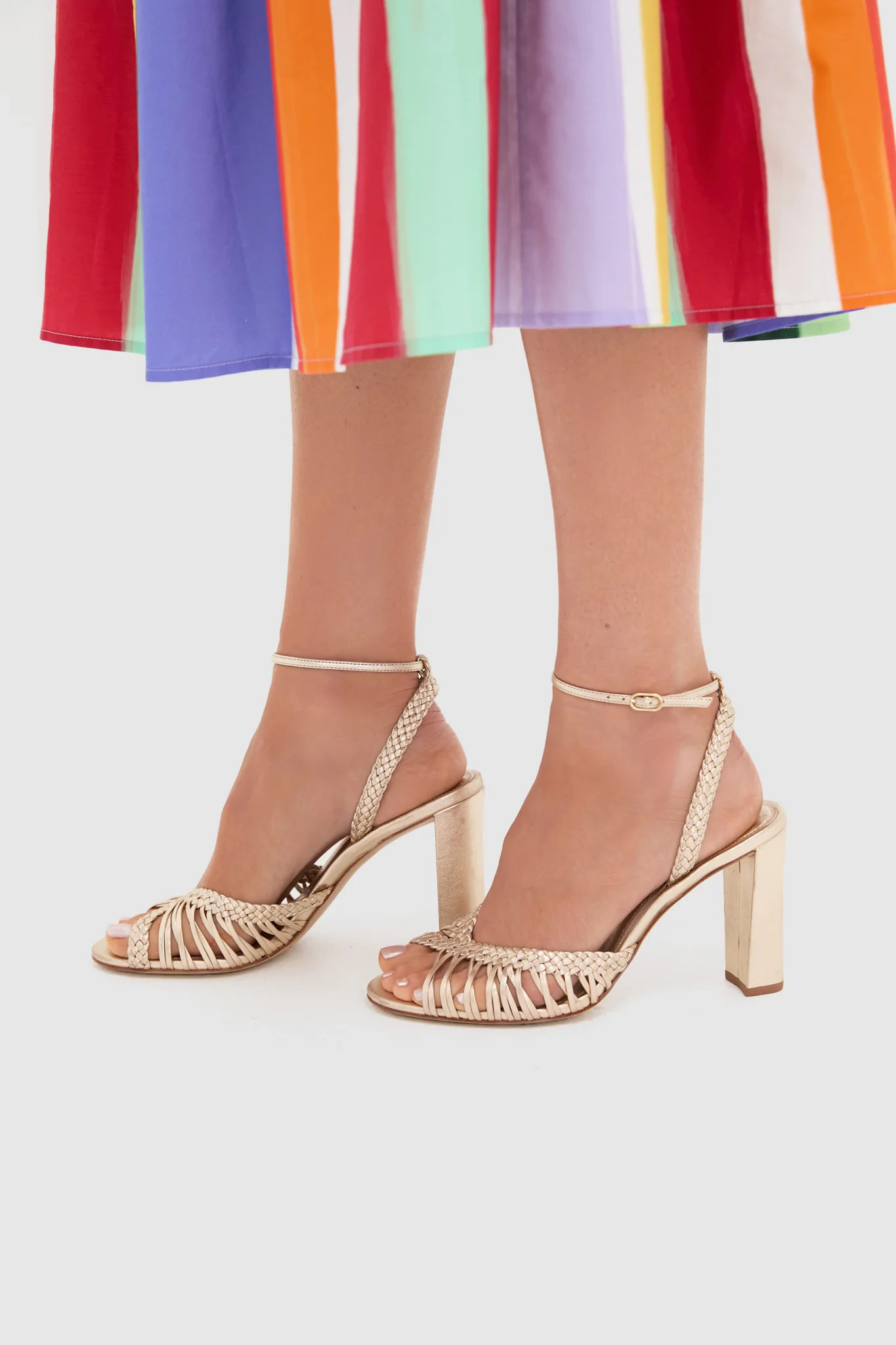 Golden Agatha 90 Heels - Image 2