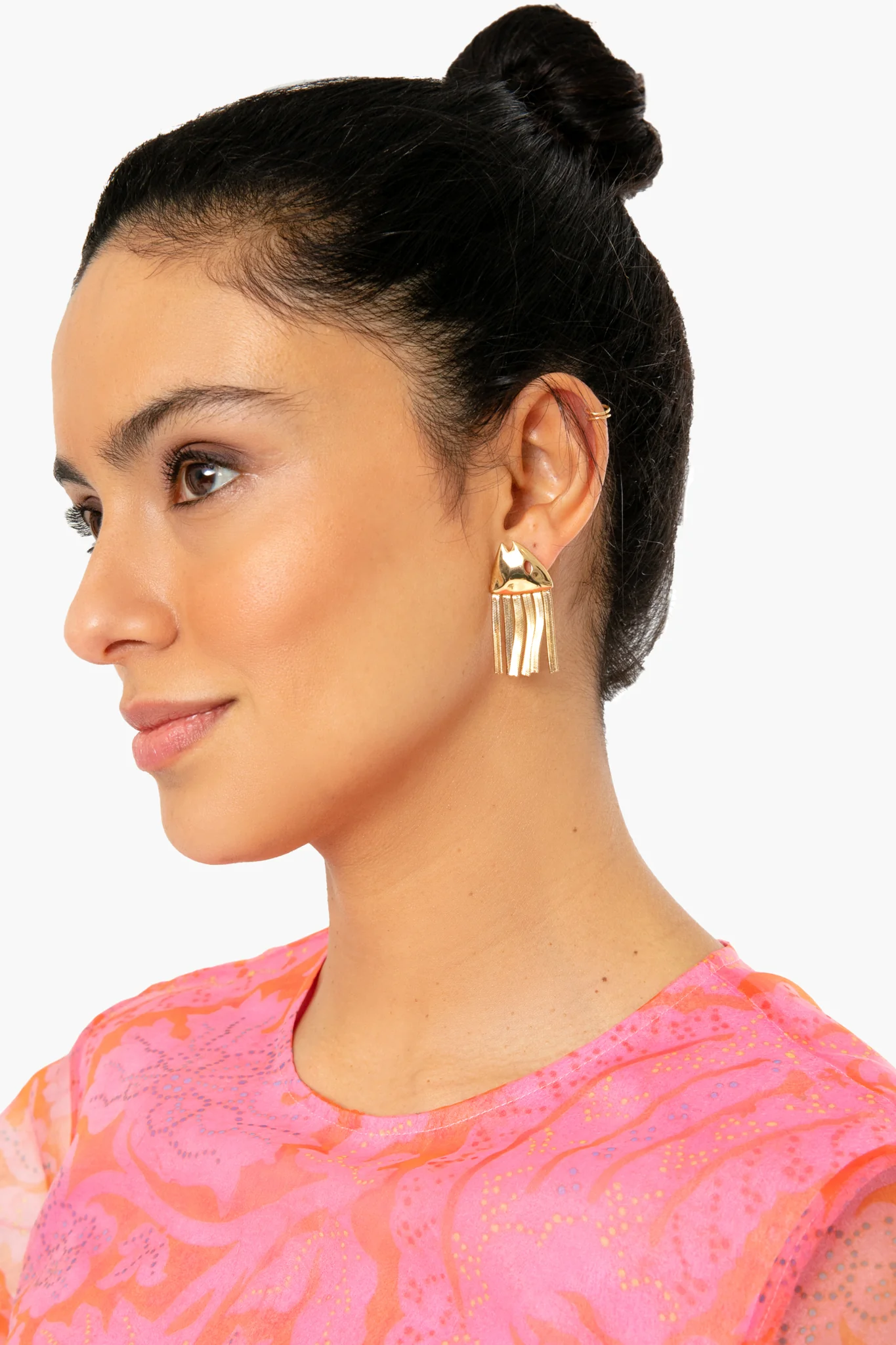 Goldie Fish Earrings - Image 2