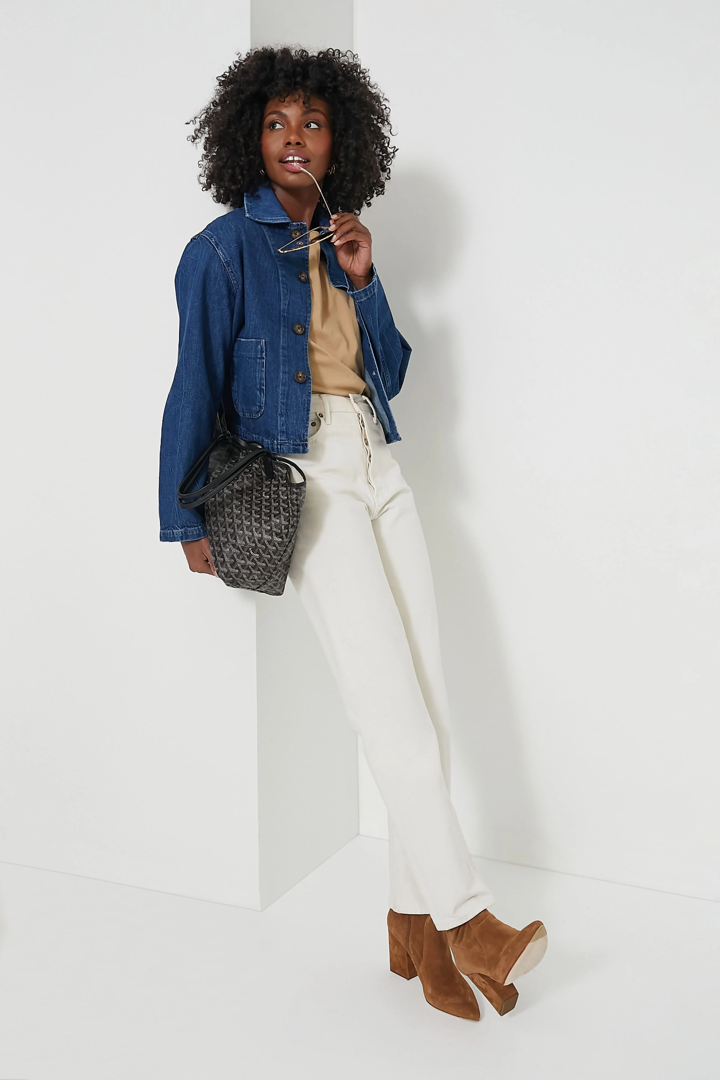 Goyard Black Saint Louis PM Tote - Image 2