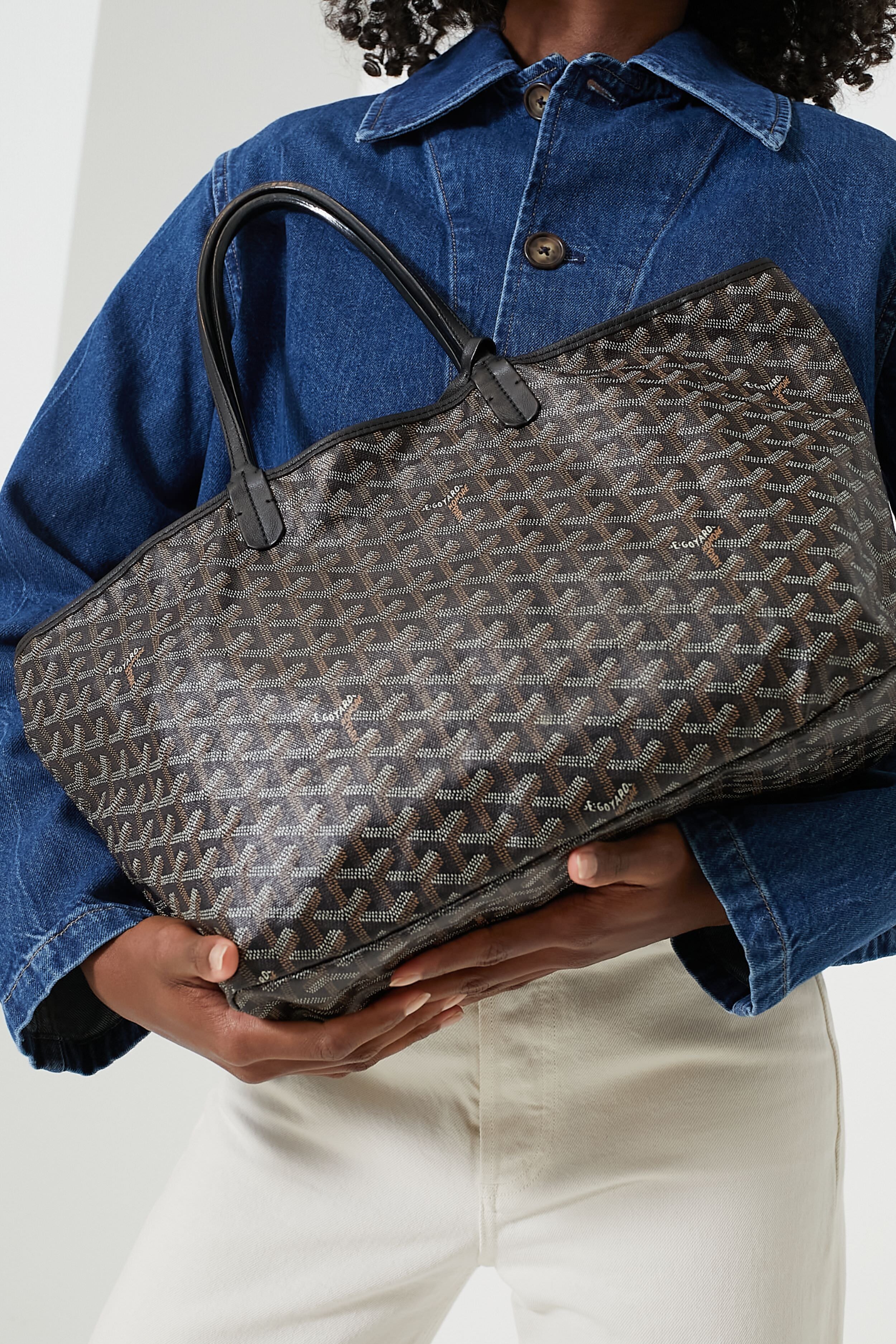 Goyard Black Saint Louis PM Tote - Image 3