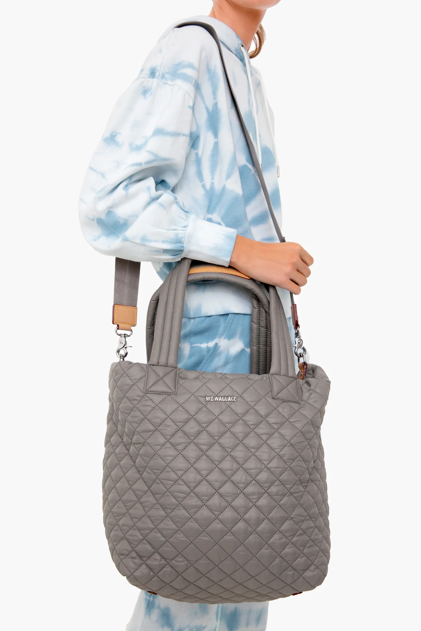 Graphite Oxford Medium Metro Tote Deluxe - Image 3