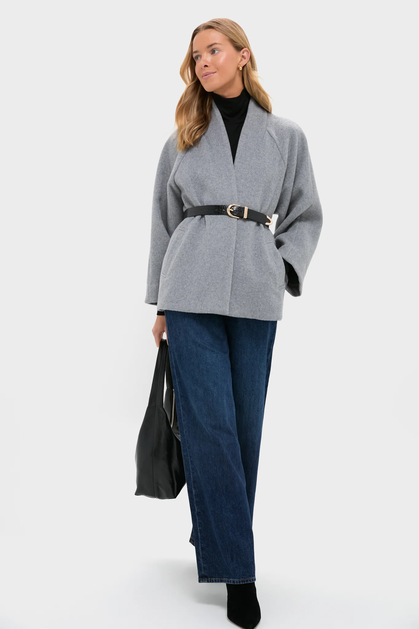 Gray Odelie Cape - Image 2