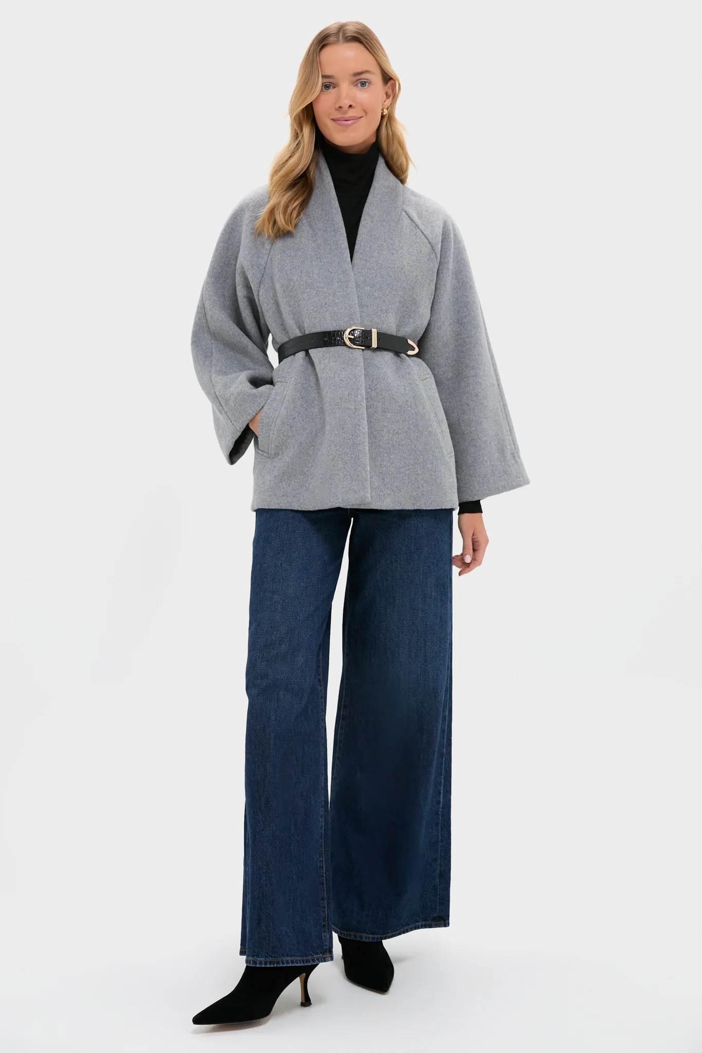 Gray Odelie Cape - Image 6