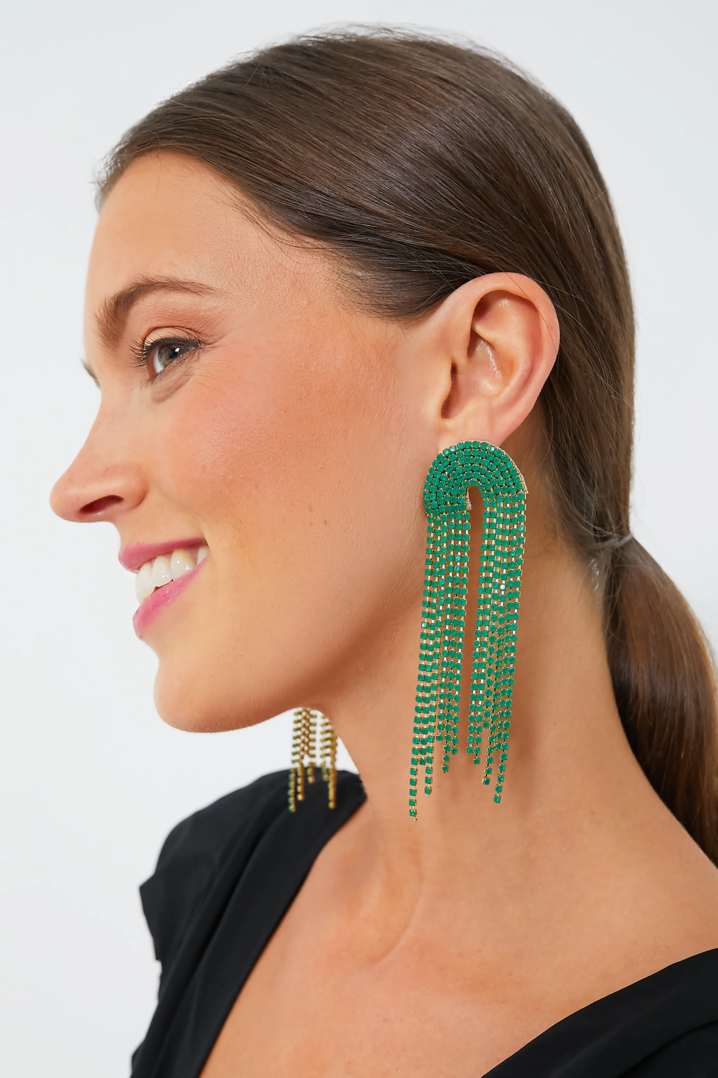 Green Adina Earring - Image 2