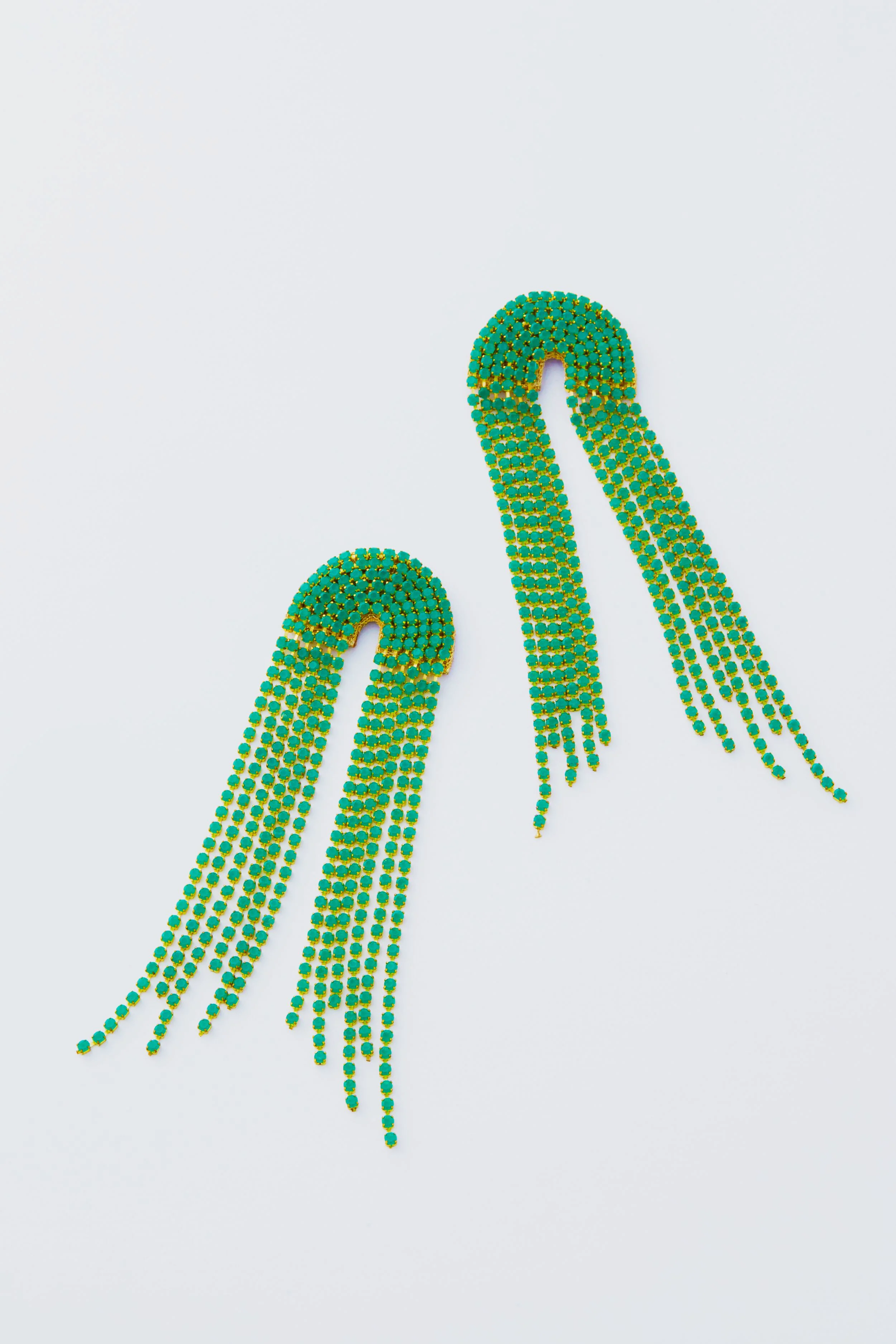 Green Adina Earring - Image 4