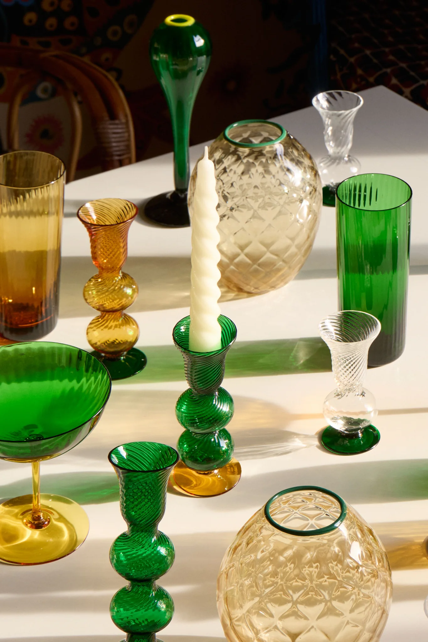 Green Baby Bubble Candlestick - Image 2