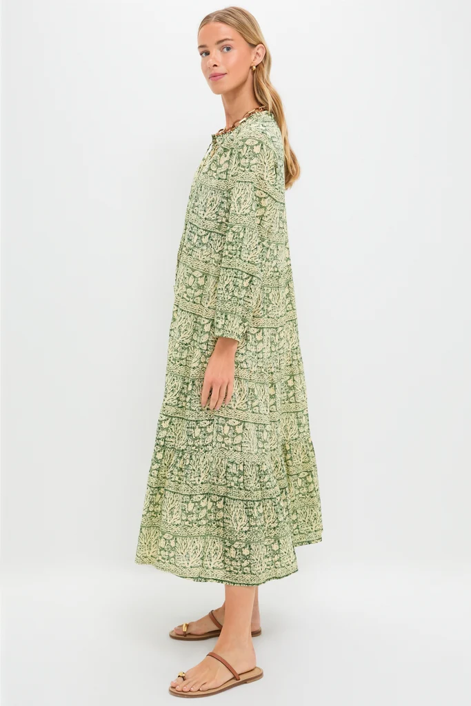 Calypso Reef Long Sleeve Salty Paloma Caftan - Image 4
