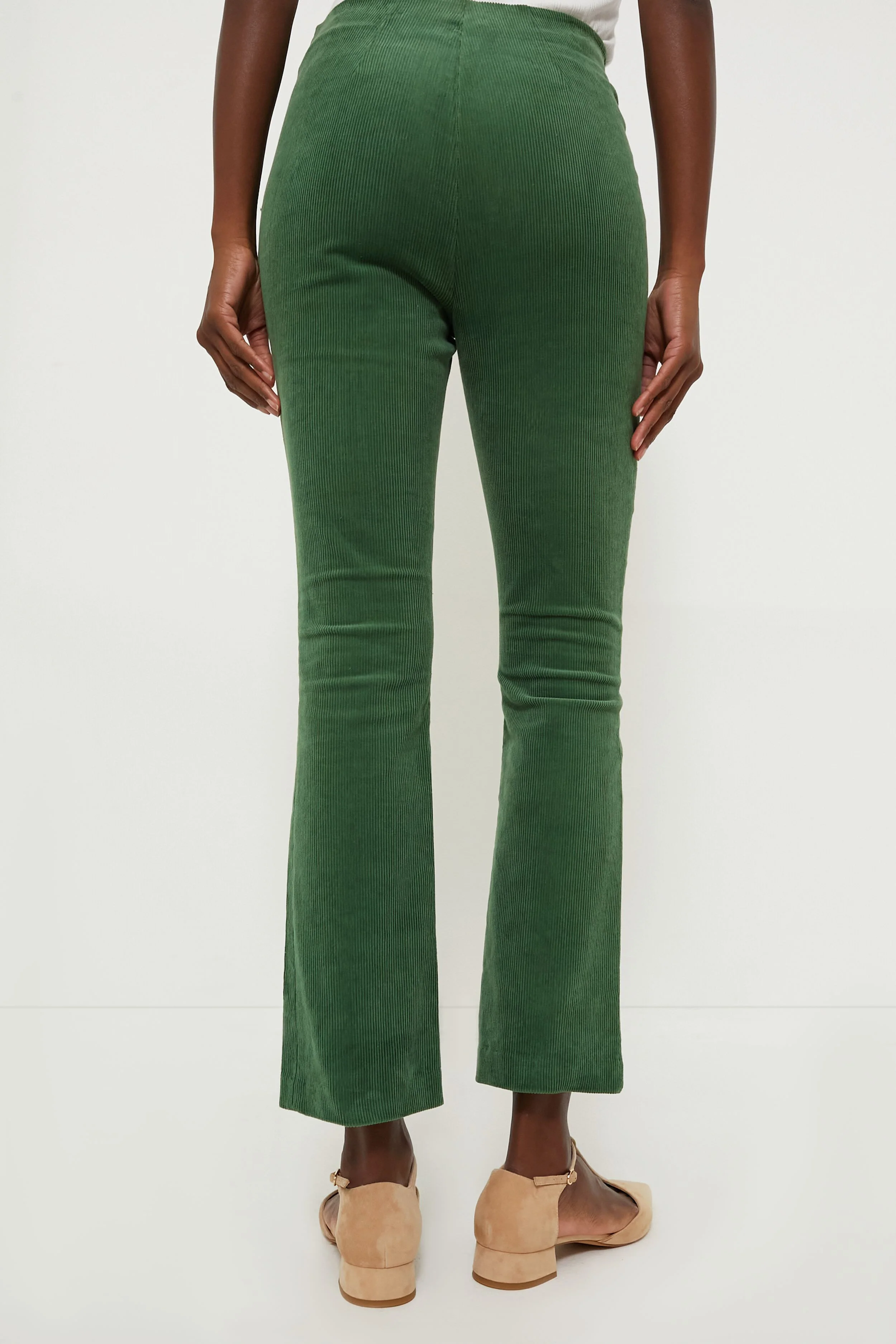 Green Corduroy Ashford Pants - Image 5