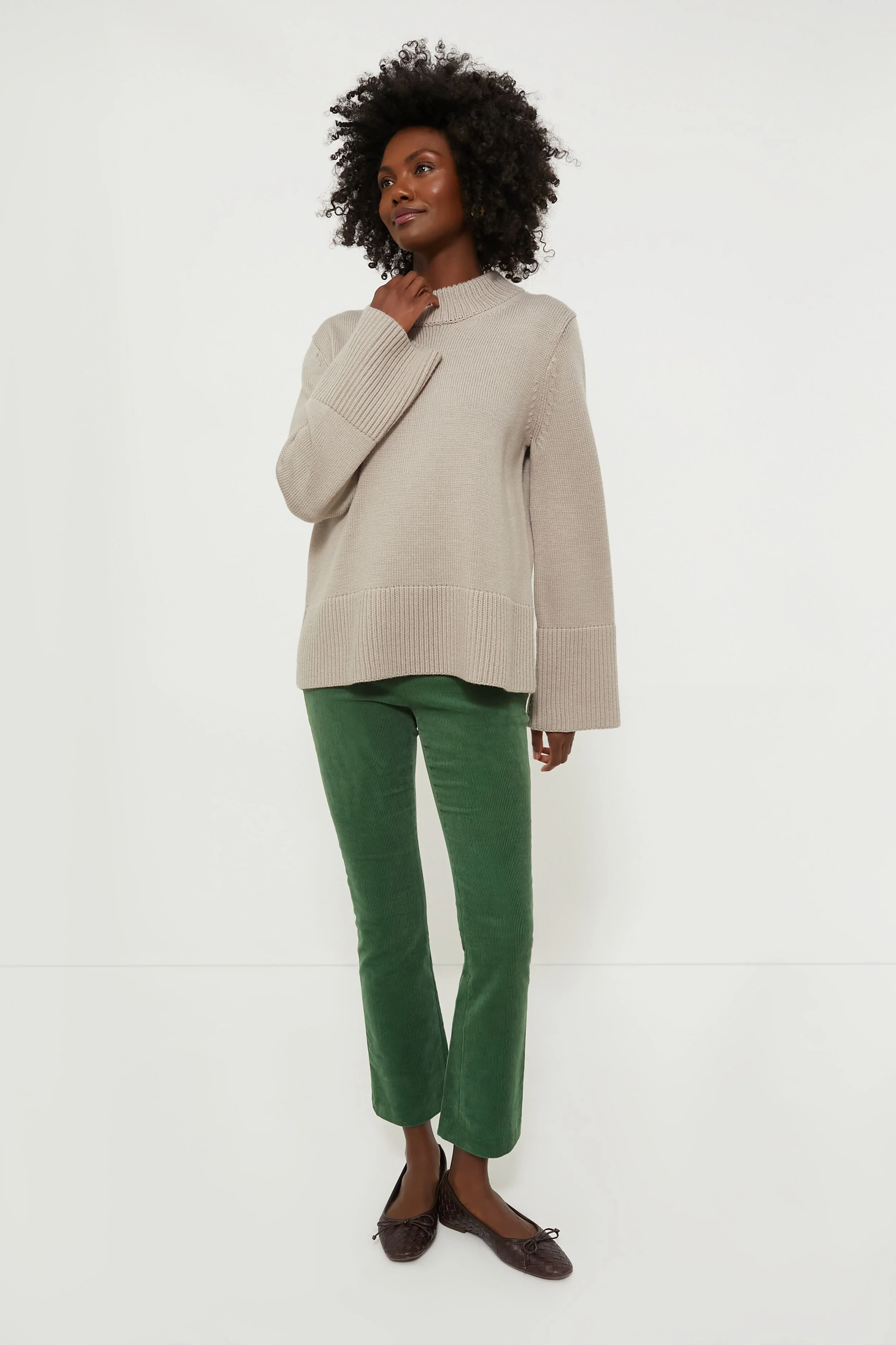 Green Corduroy Ashford Pants - Image 8