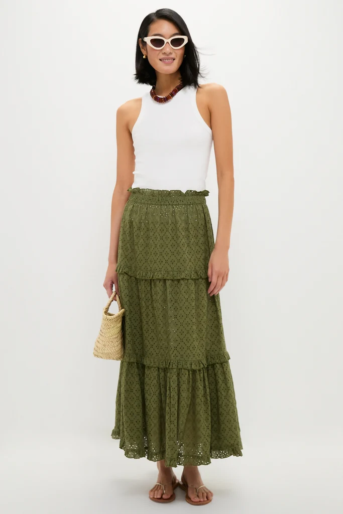 Fern Eyelet Prado Skirt - Image 2