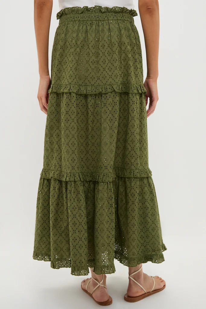 Fern Eyelet Prado Skirt - Image 4