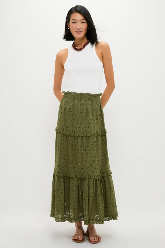 Fern Eyelet Prado Skirt - Image 6