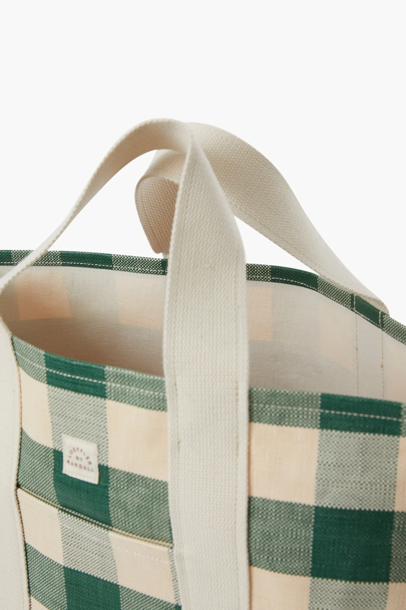 Green Gingham Bodie Bag - Image 6