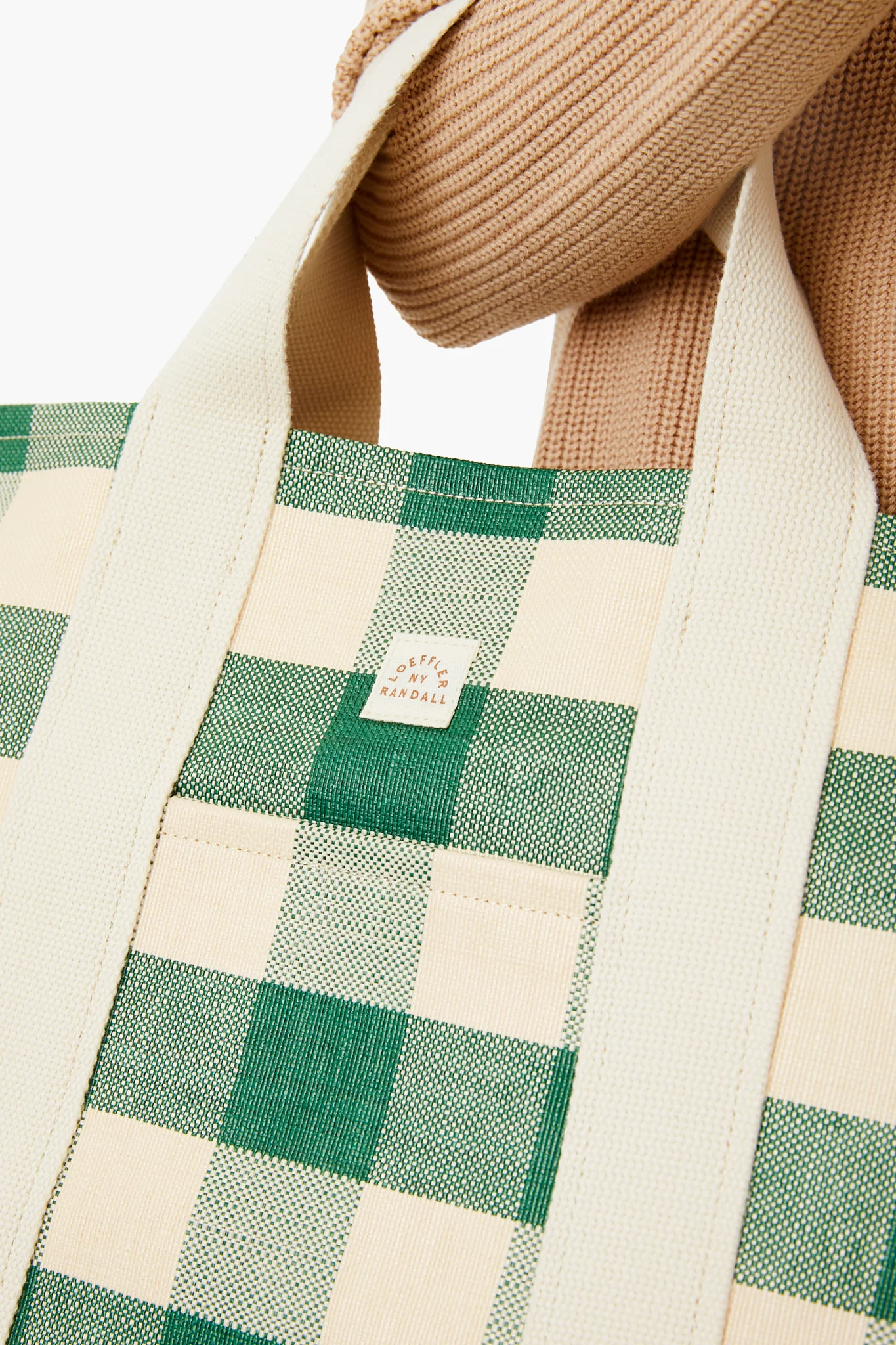 Green Gingham Bodie Bag - Image 7
