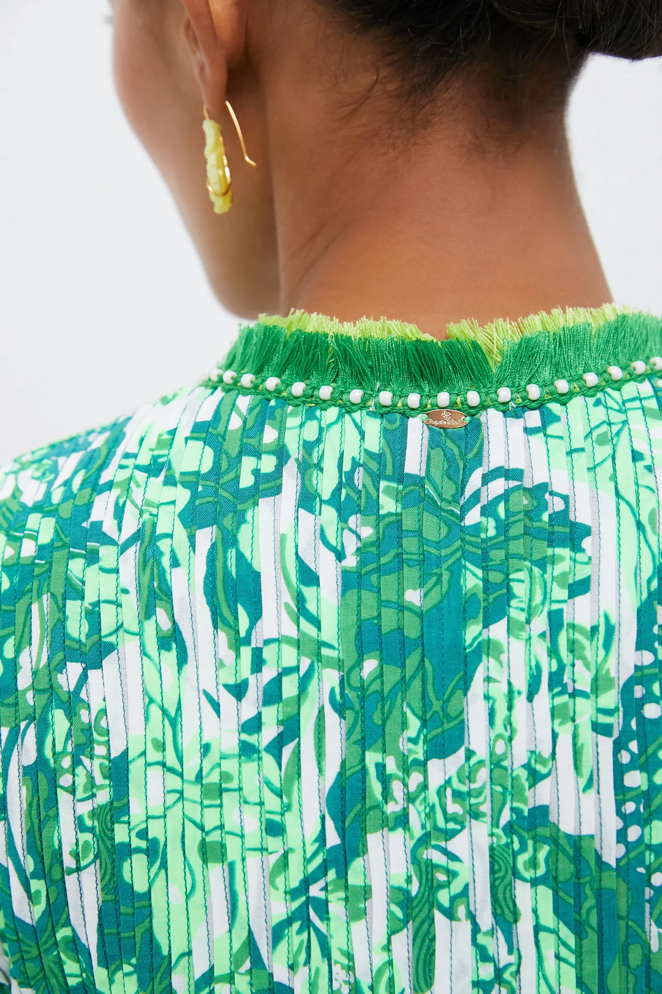 Green Jengel Sasha Mini Dress - Image 4