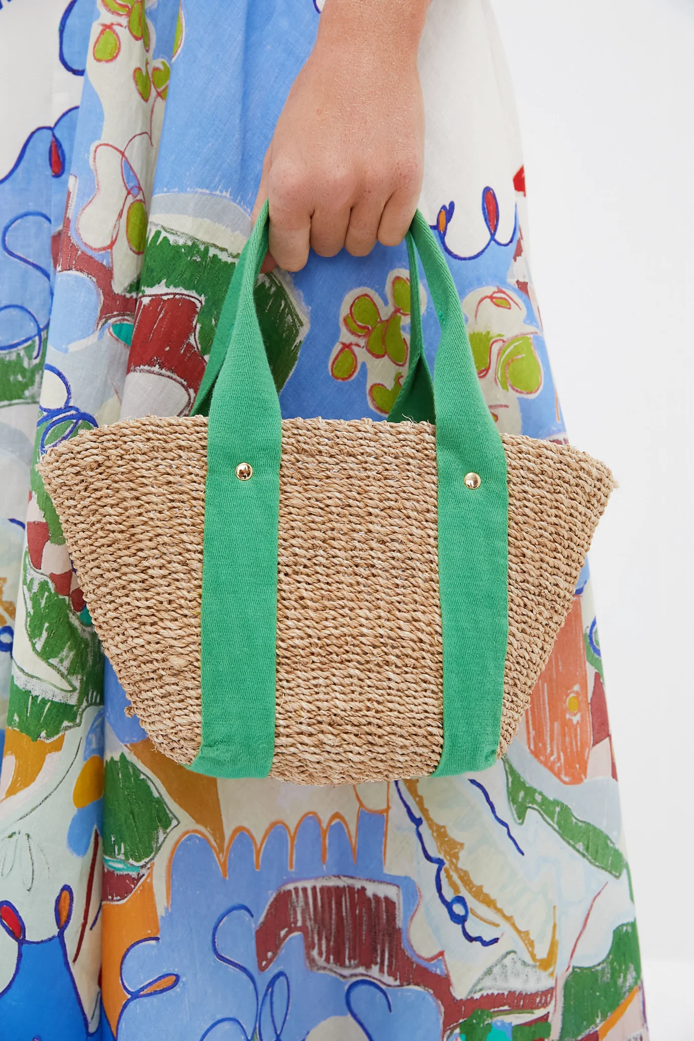 Green Mini Toci Tote - Image 2