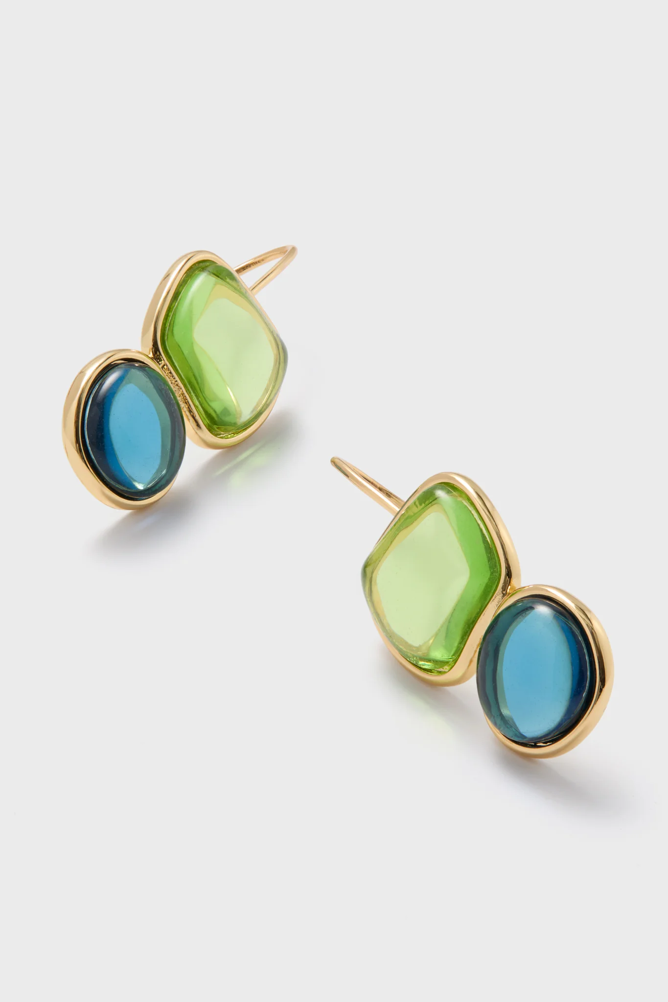 Green Petite Analia Earrings - Image 4