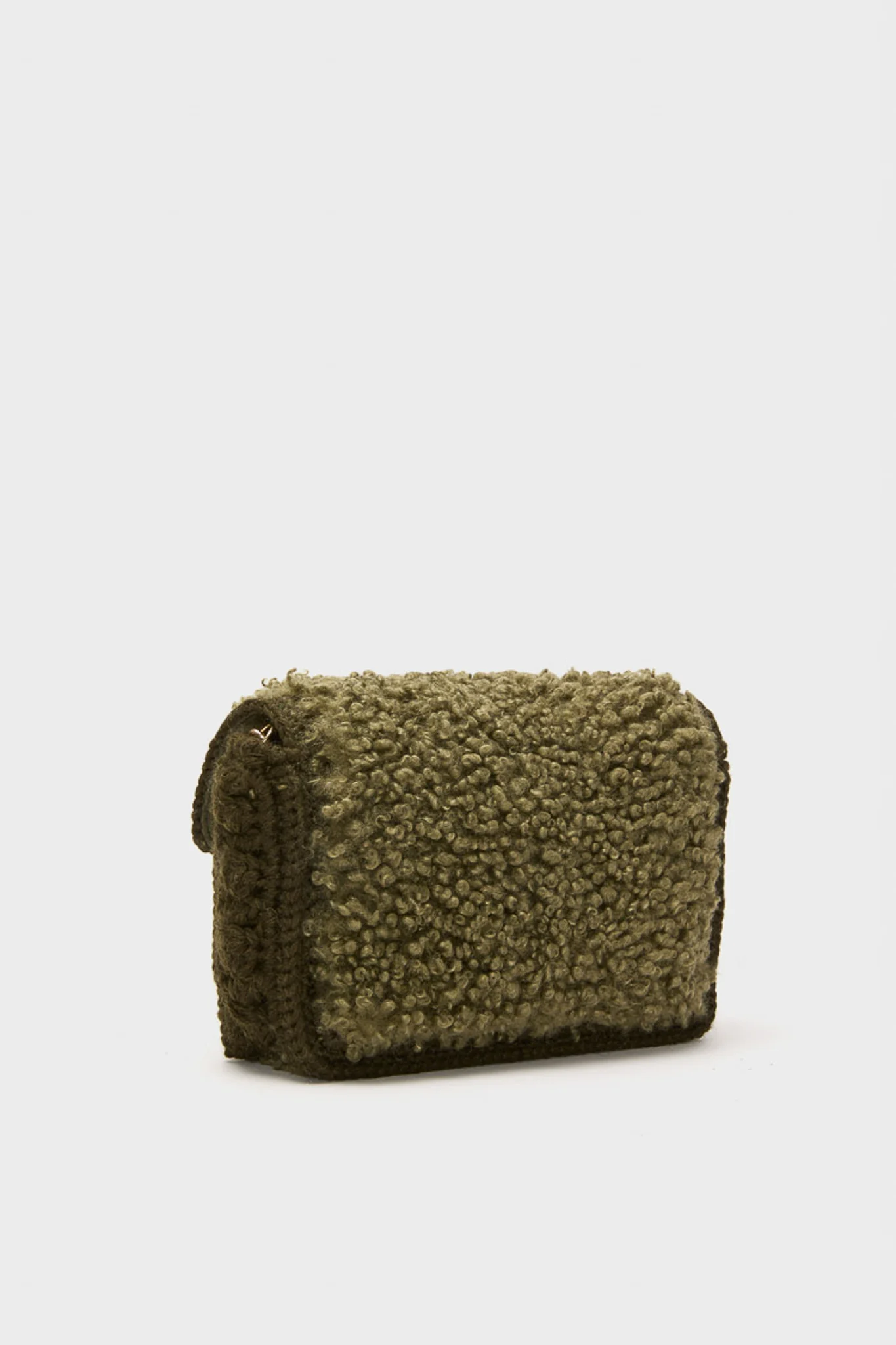 Green Sherpa Crossbody - Image 4