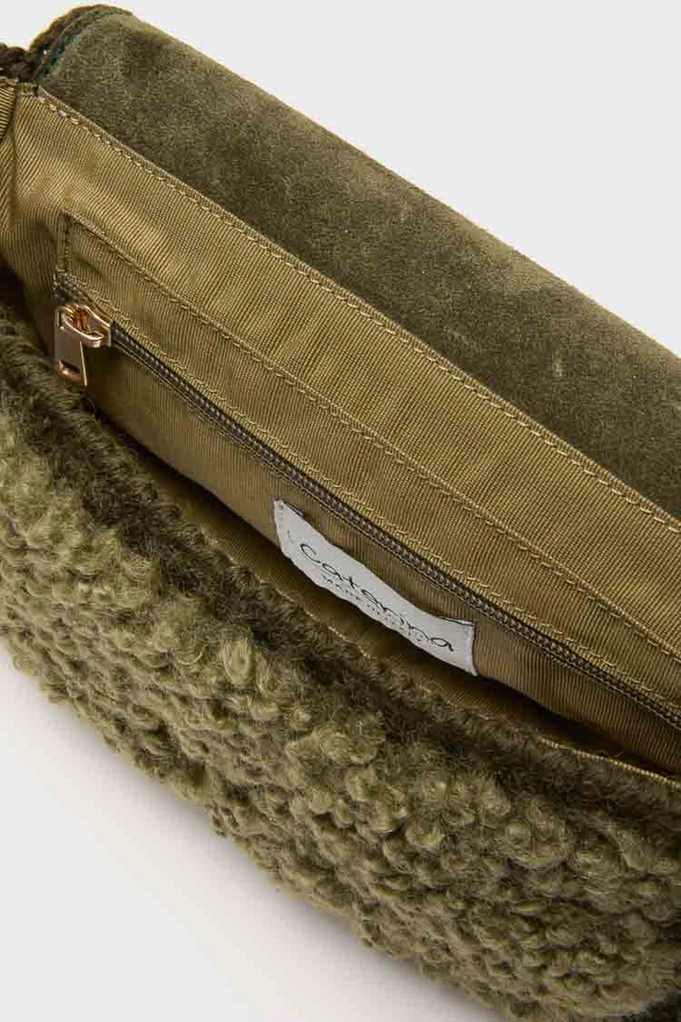 Green Sherpa Crossbody - Image 5